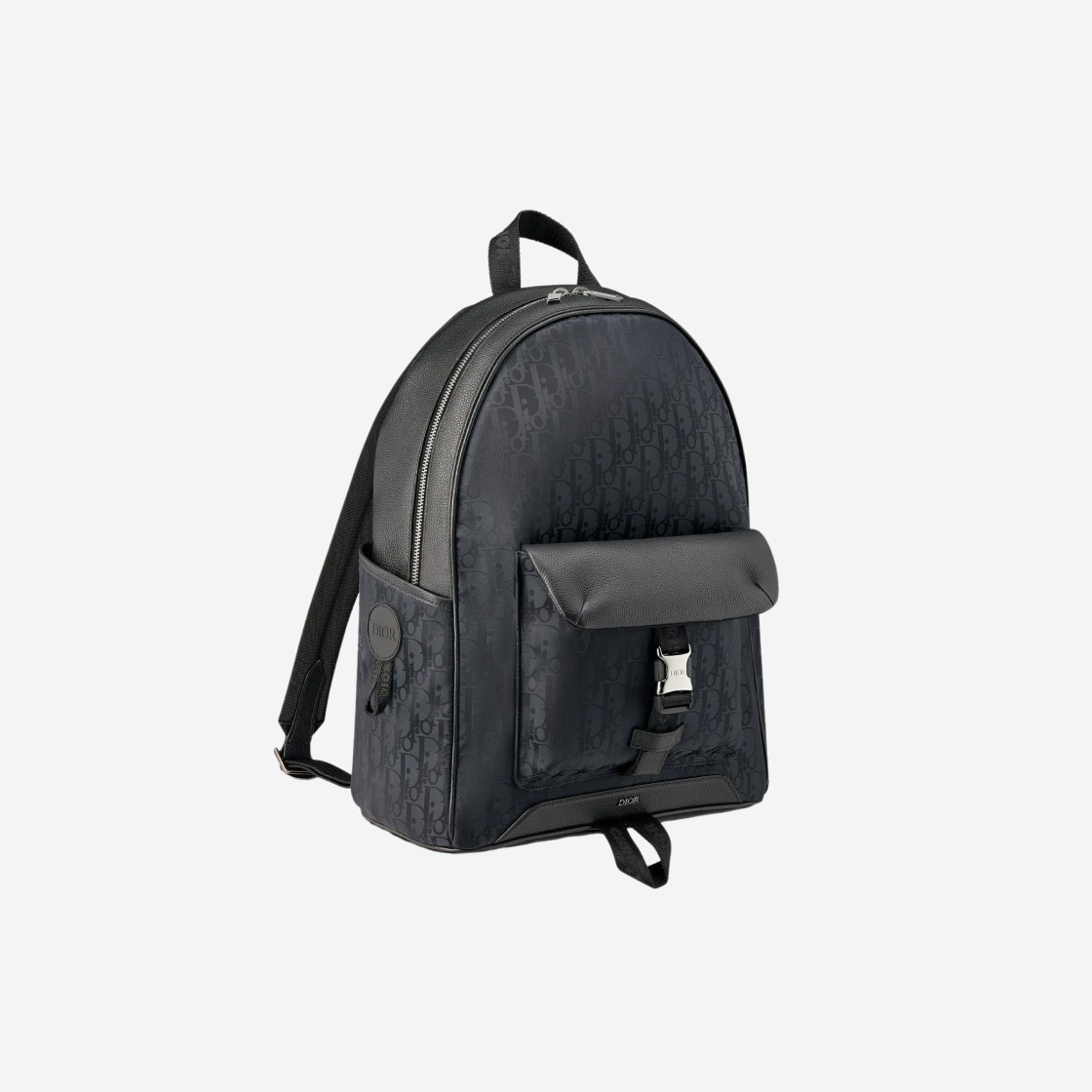 Dior Explorer Backpack Oblique Mirage Technical Fabric & Grained Calfskin Black 상세 이미지 2