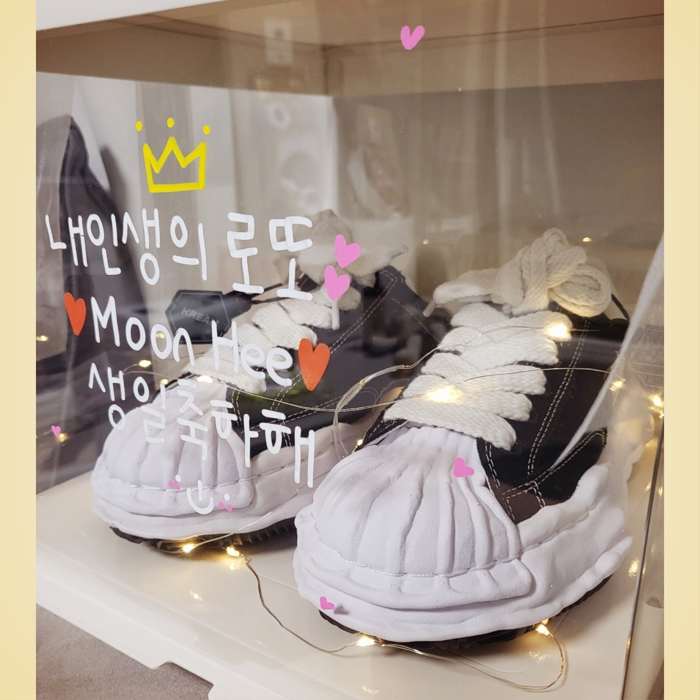 Maison Mihara Yasuhiro Blakey OG Sole Canvas Low-top Sneakers Black White 착용 스타일 - 2