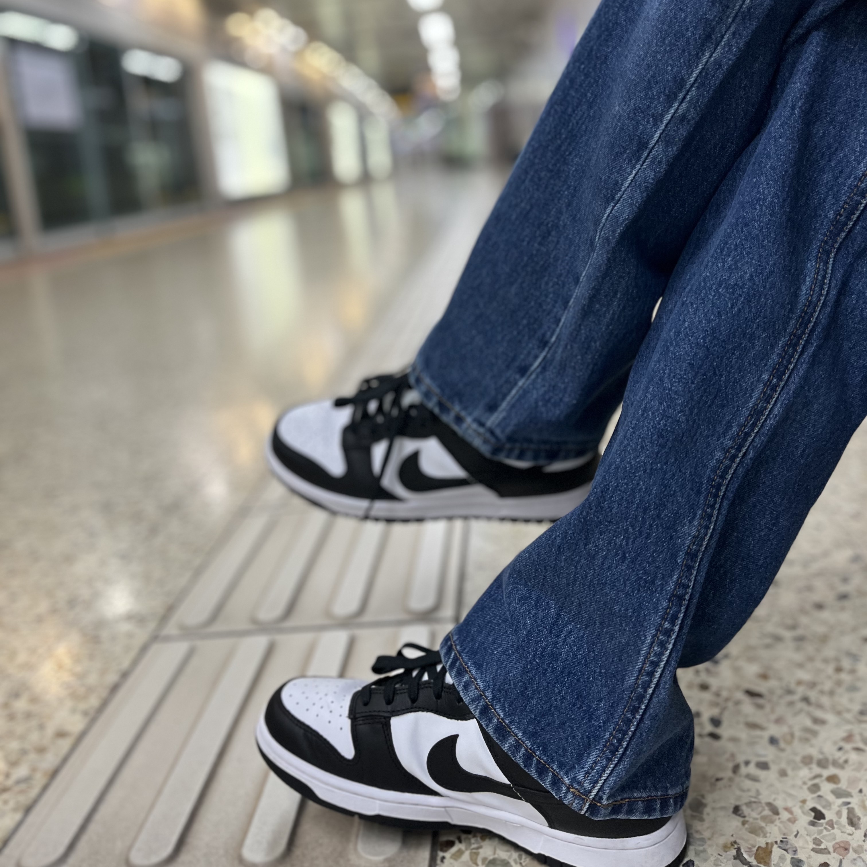 Nike Dunk Low Retro Black 착용 스타일