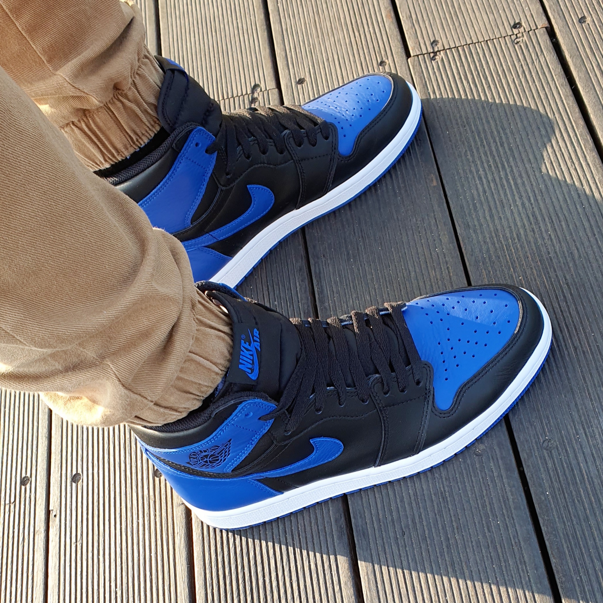 Jordan 1 Retro Royal 2017 착용 스타일 - 2