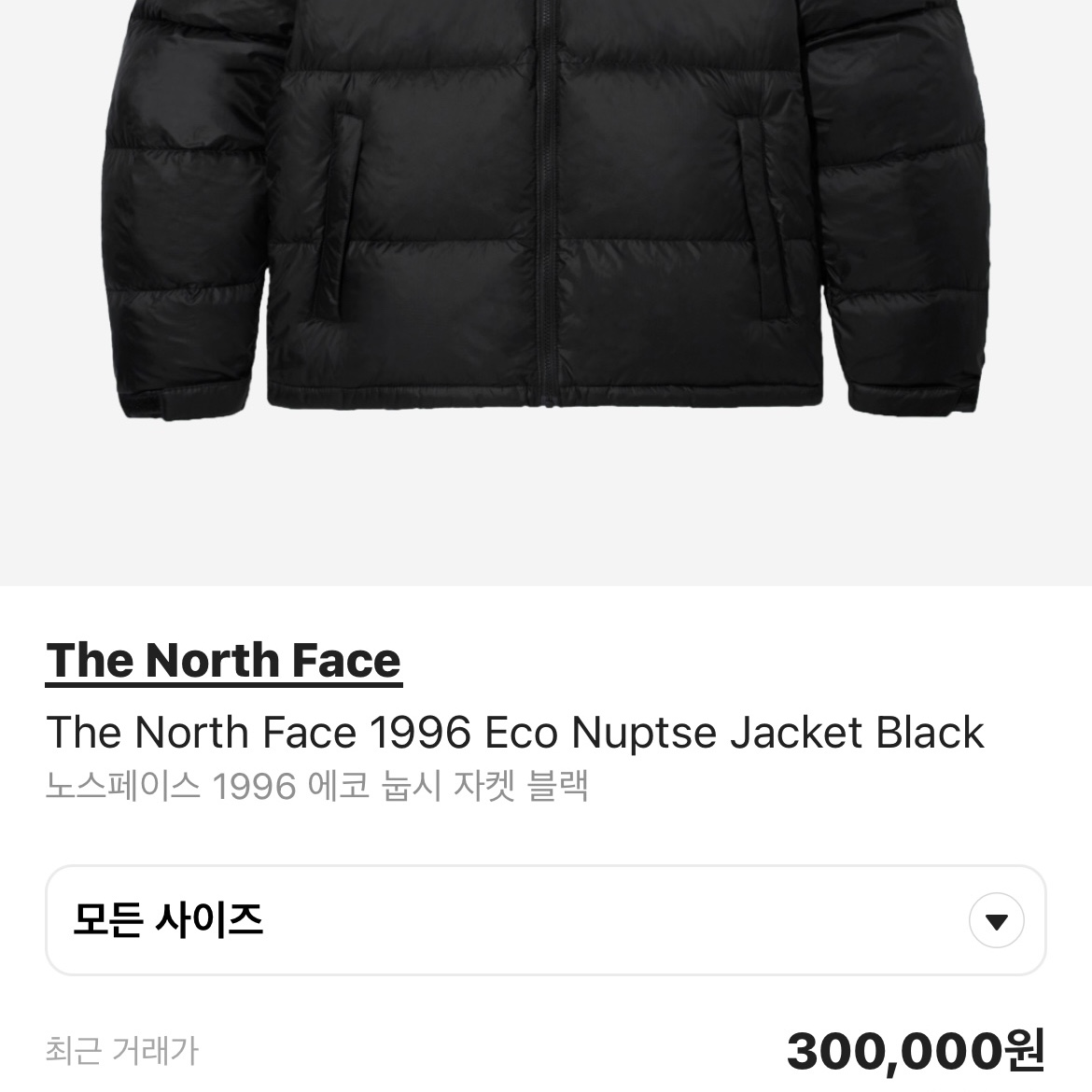 The North Face 1996 Eco Nuptse Jacket Black 착용 스타일