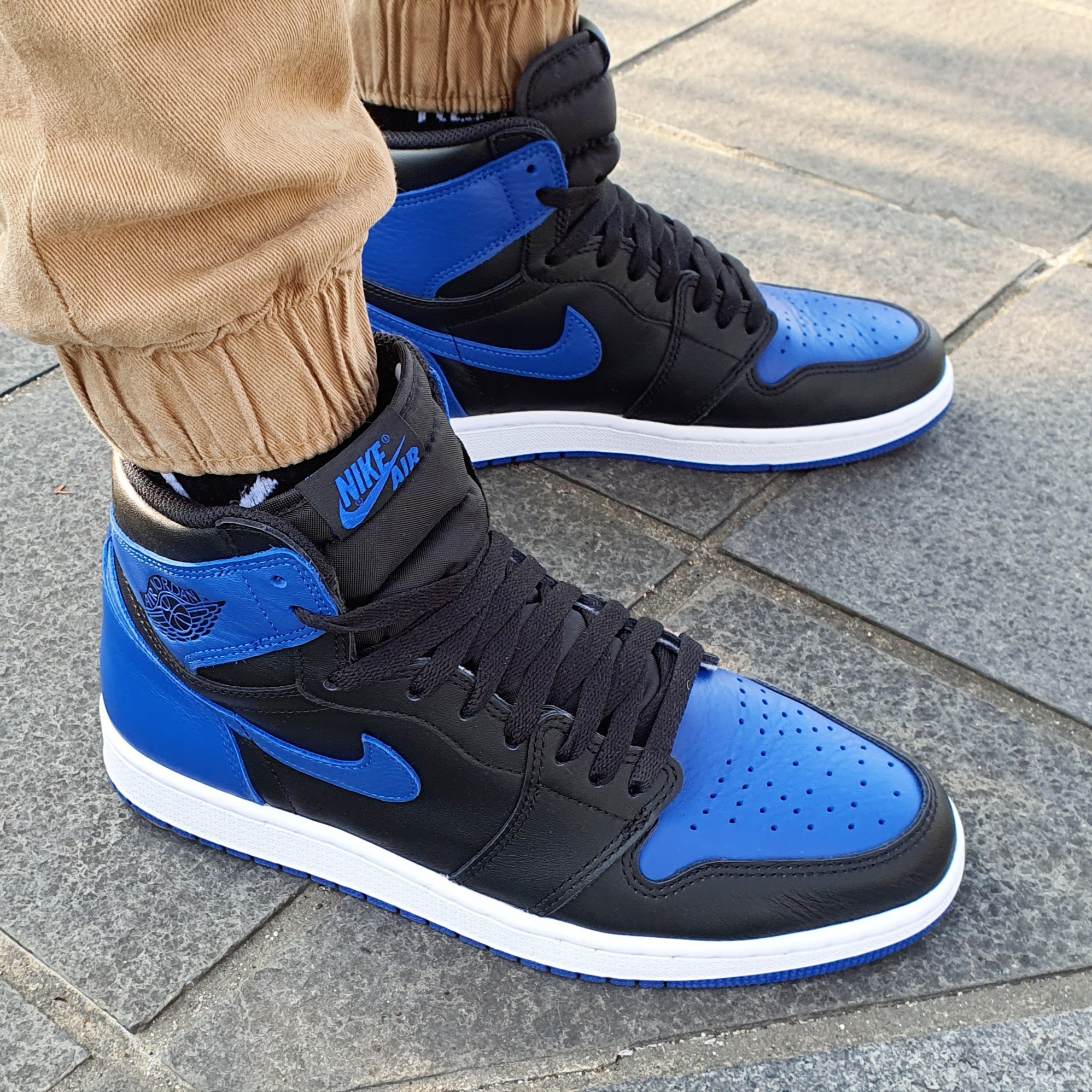 Jordan 1 Retro Royal 2017 착용 스타일 - 1