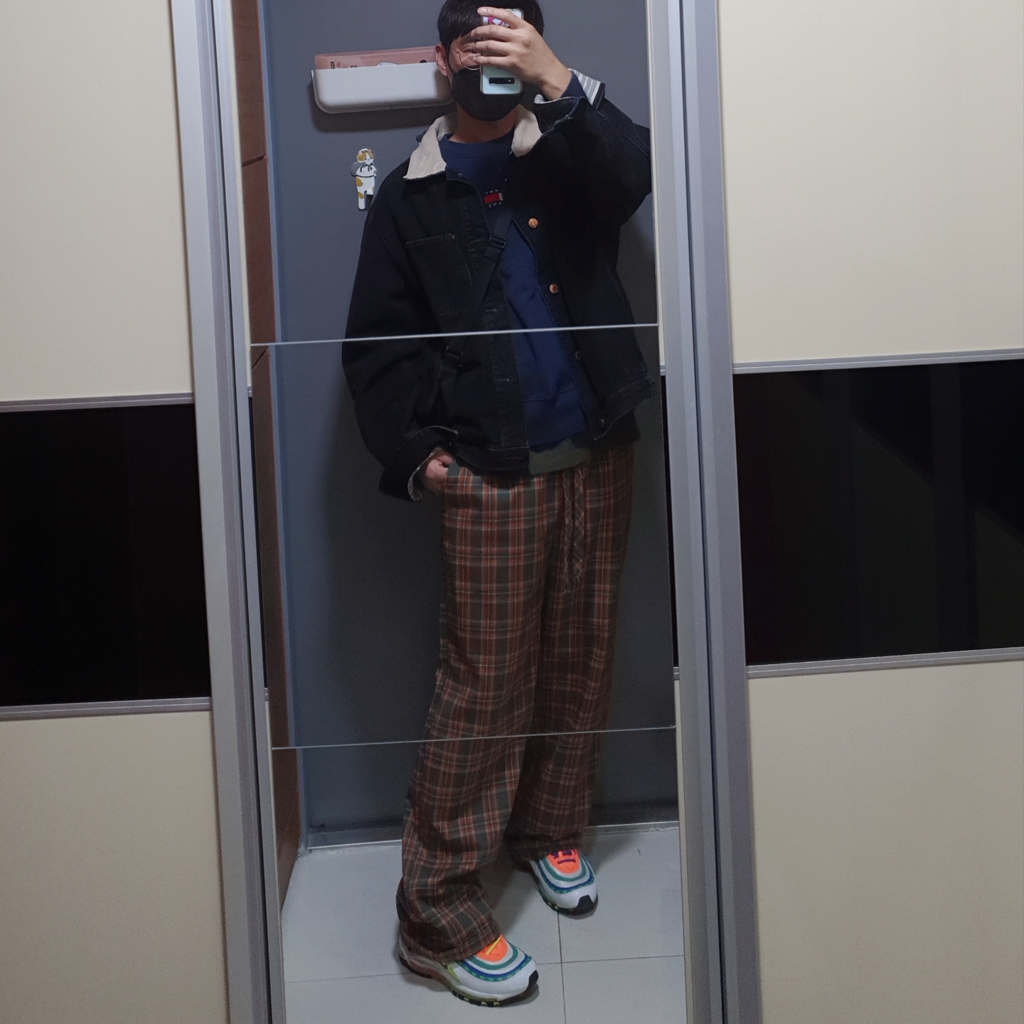 Nike Air Max 97 London Summer of Love 착용 스타일