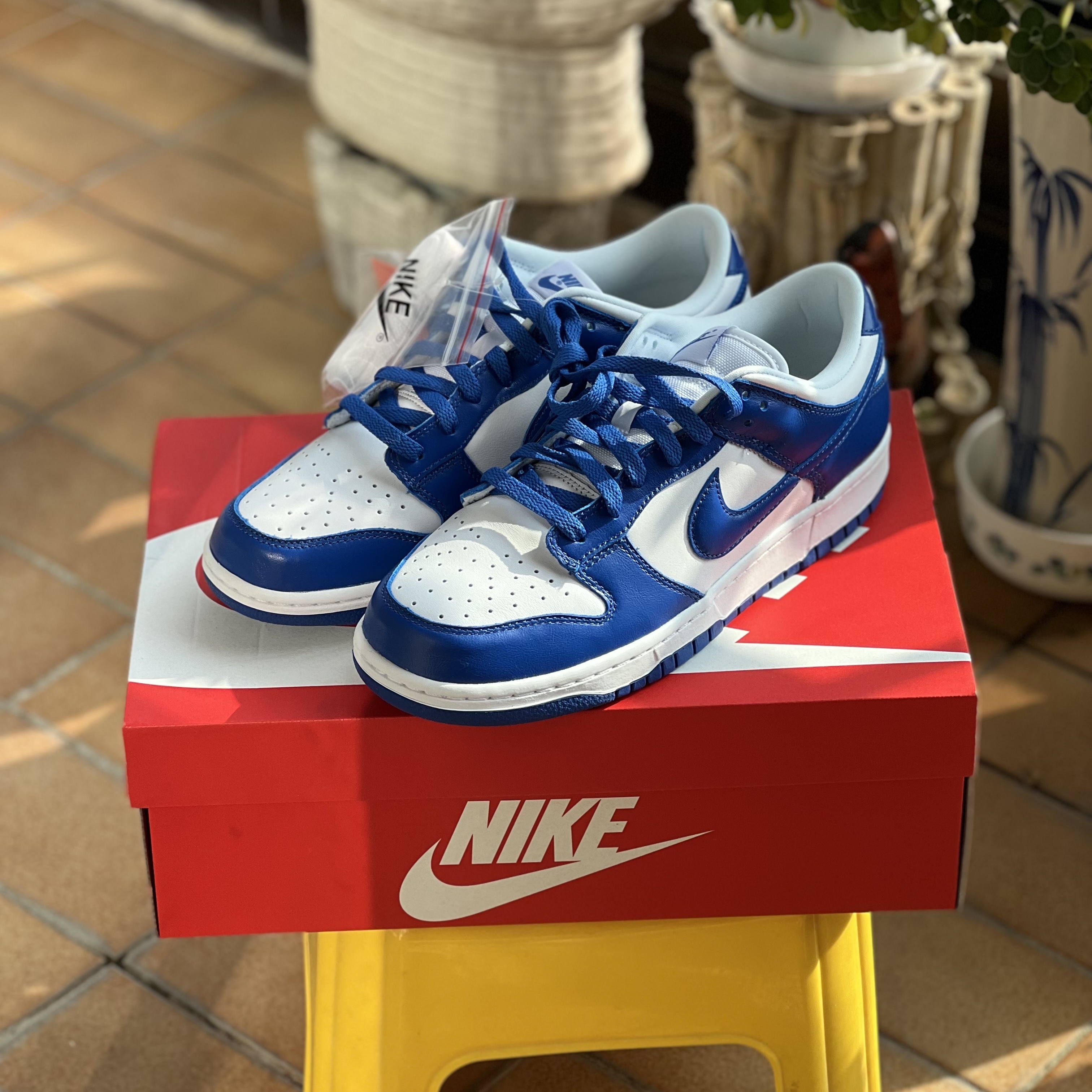 Nike Dunk Low SP Kentucky 2022 착용 스타일 - 1