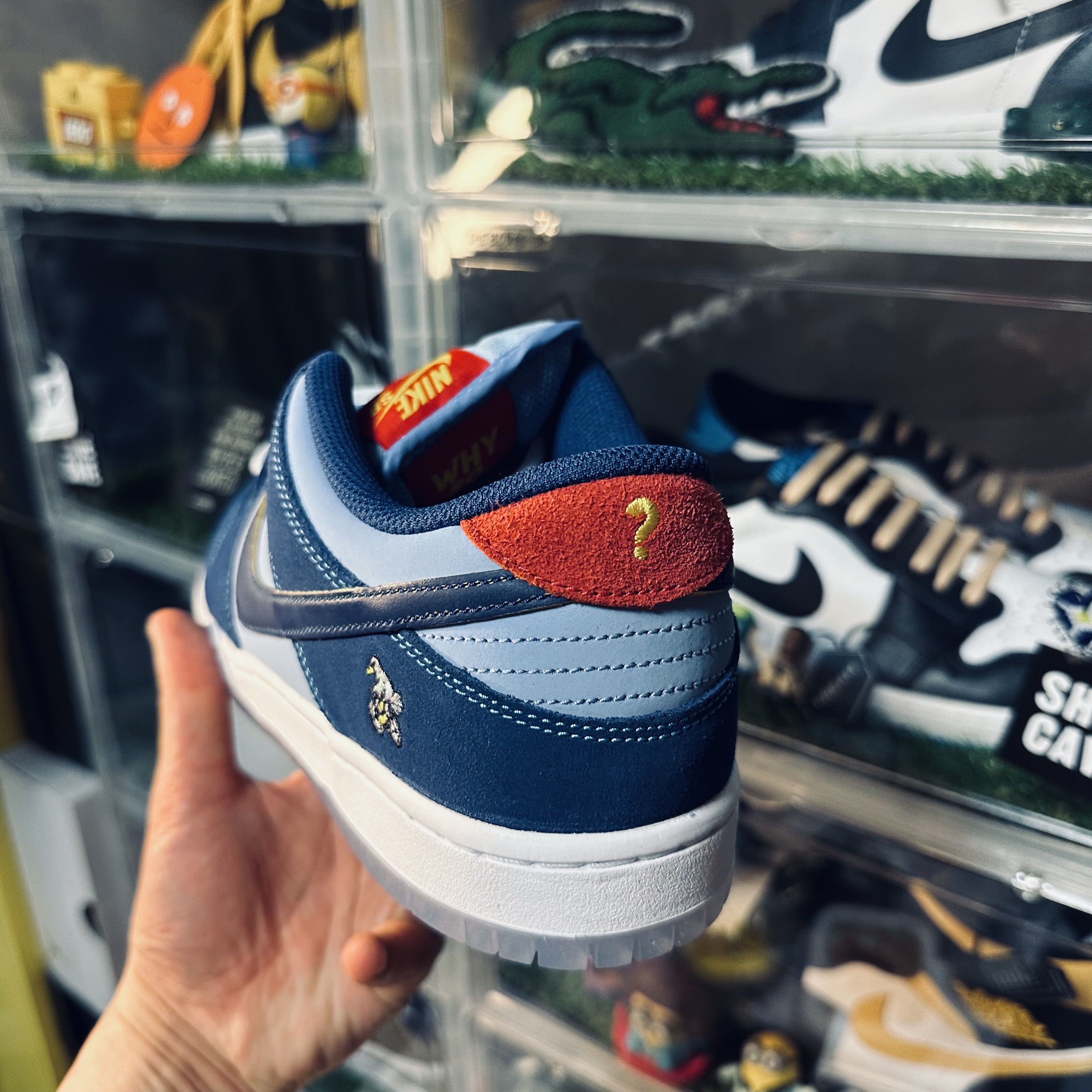 Nike x Why So Sad? SB Dunk Low Pro Coastal Blue 착용 스타일 - 4