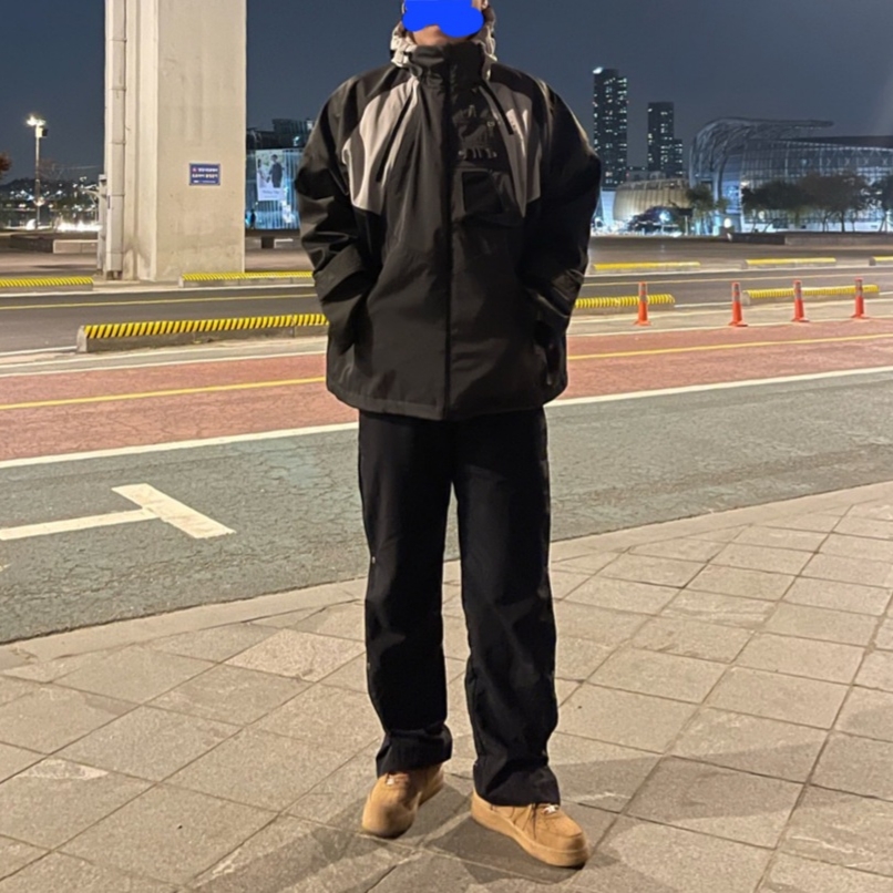 Undermycar Kame Multi Zip Turtle Shell Parka Driftwood - 22FW, Nike x Supreme Air Force 1 Low Flax 착용 스타일 - 1