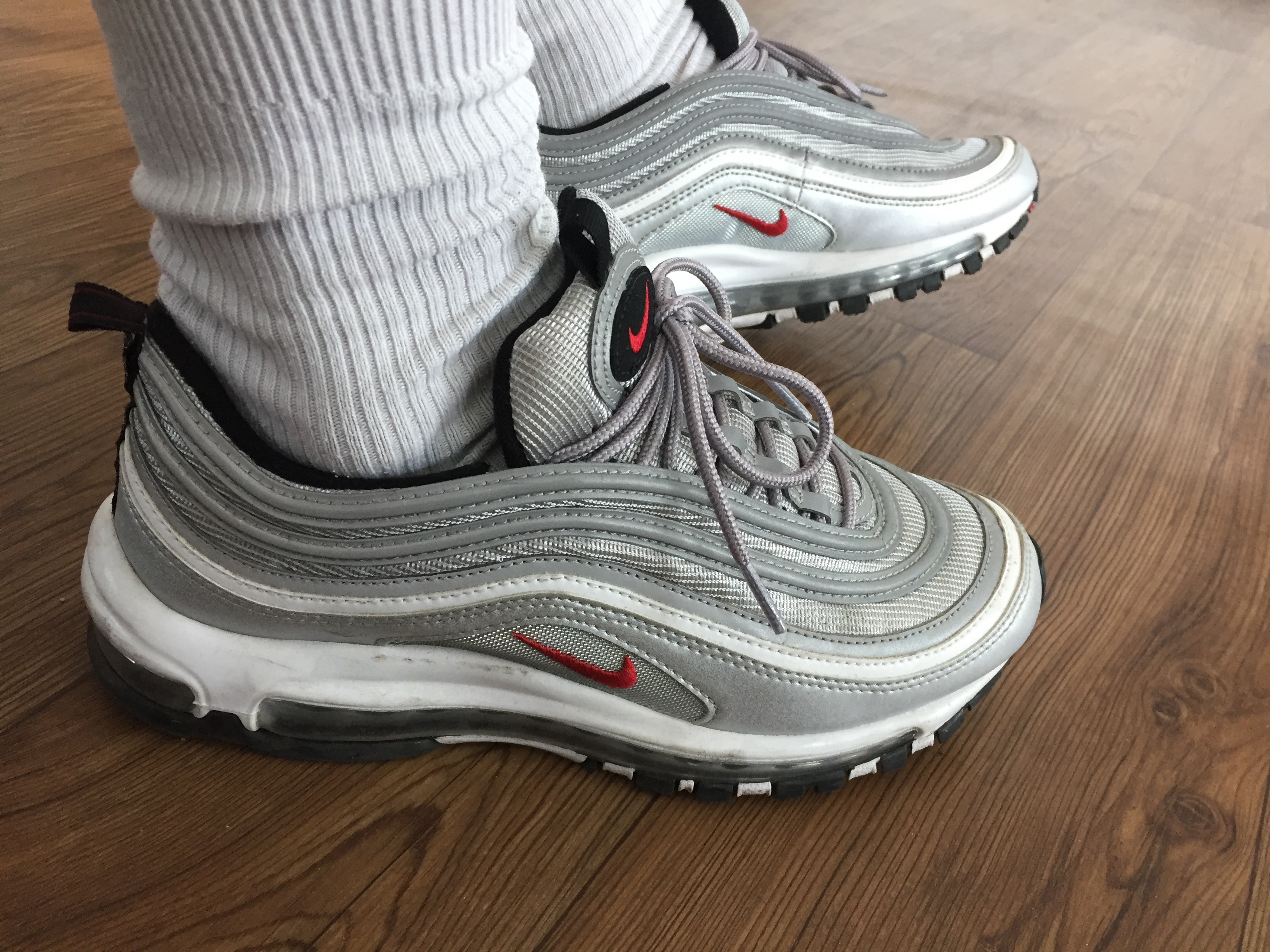 Nike Air Max 97 OG Silver Bullet 2022 착용 스타일