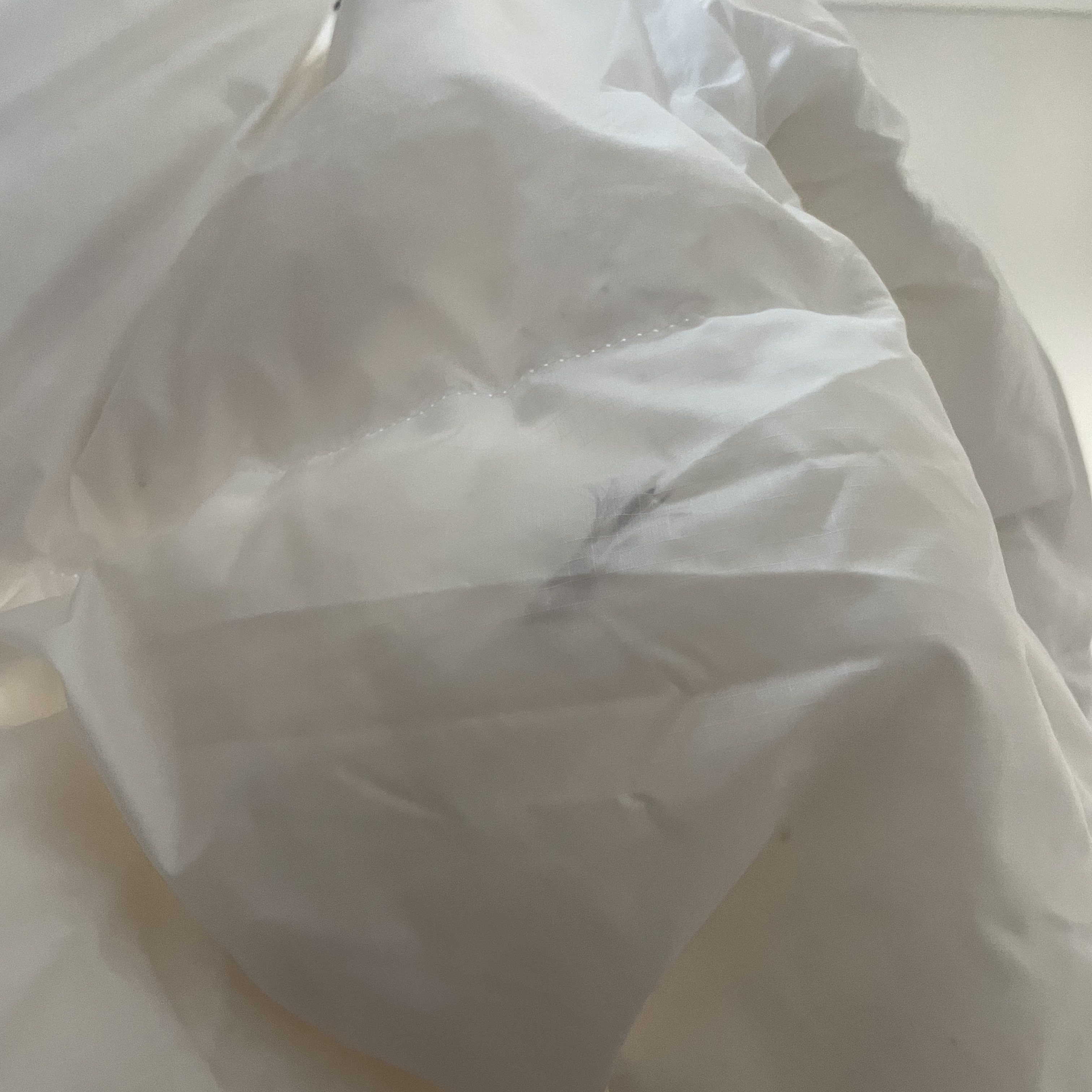 The North Face 1996 Eco Nuptse Jacket White 착용 스타일 - 2