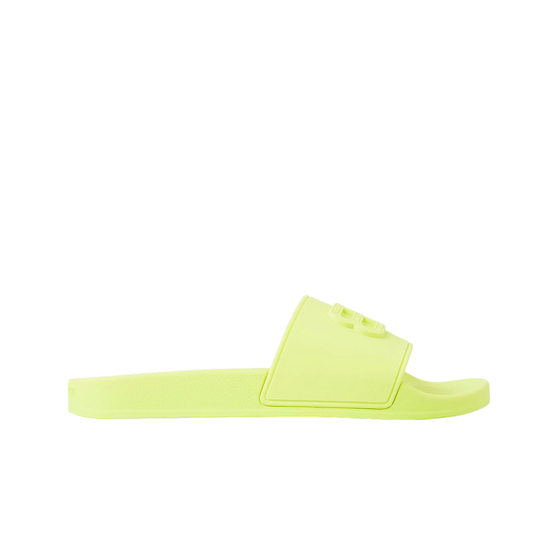 (W) 발렌시아가 BB 풀 슬라이드 샌들 라임((W) Balenciaga BB Pool Slide Sandal Lime) - 1