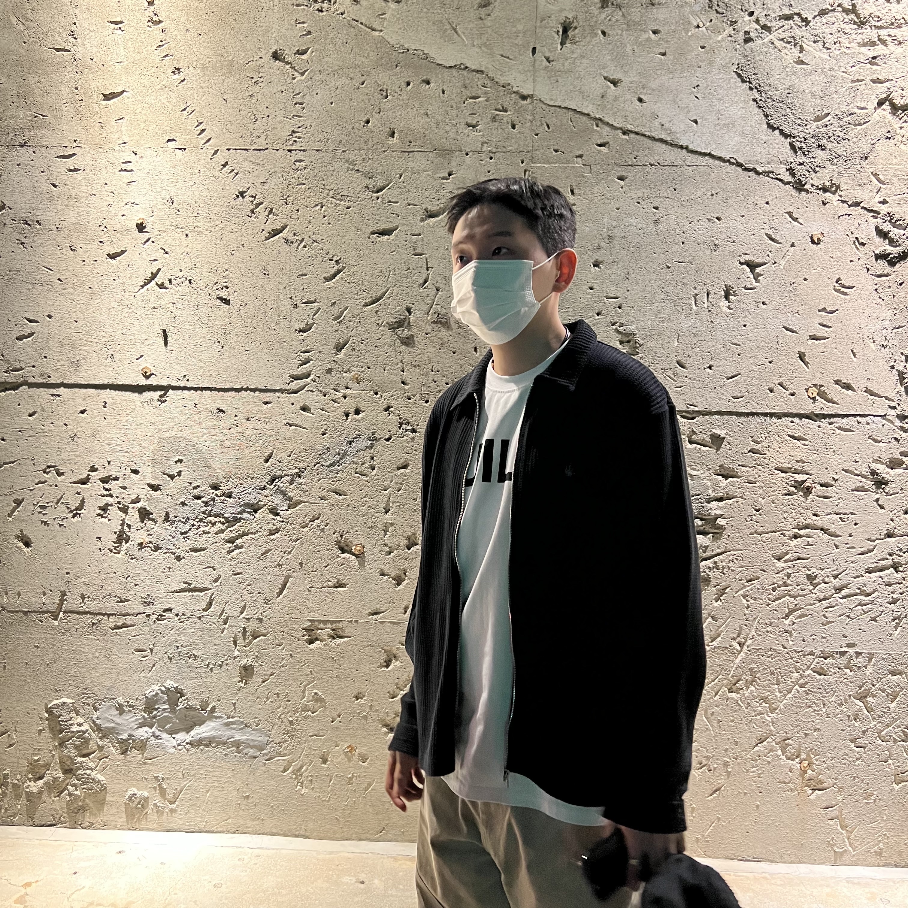 Stussy Big Thermal Zip Shirt Black, Asics x Kiko Kostadinov Gel-Sokat 2 Carrier Grey 착용 스타일 - 1