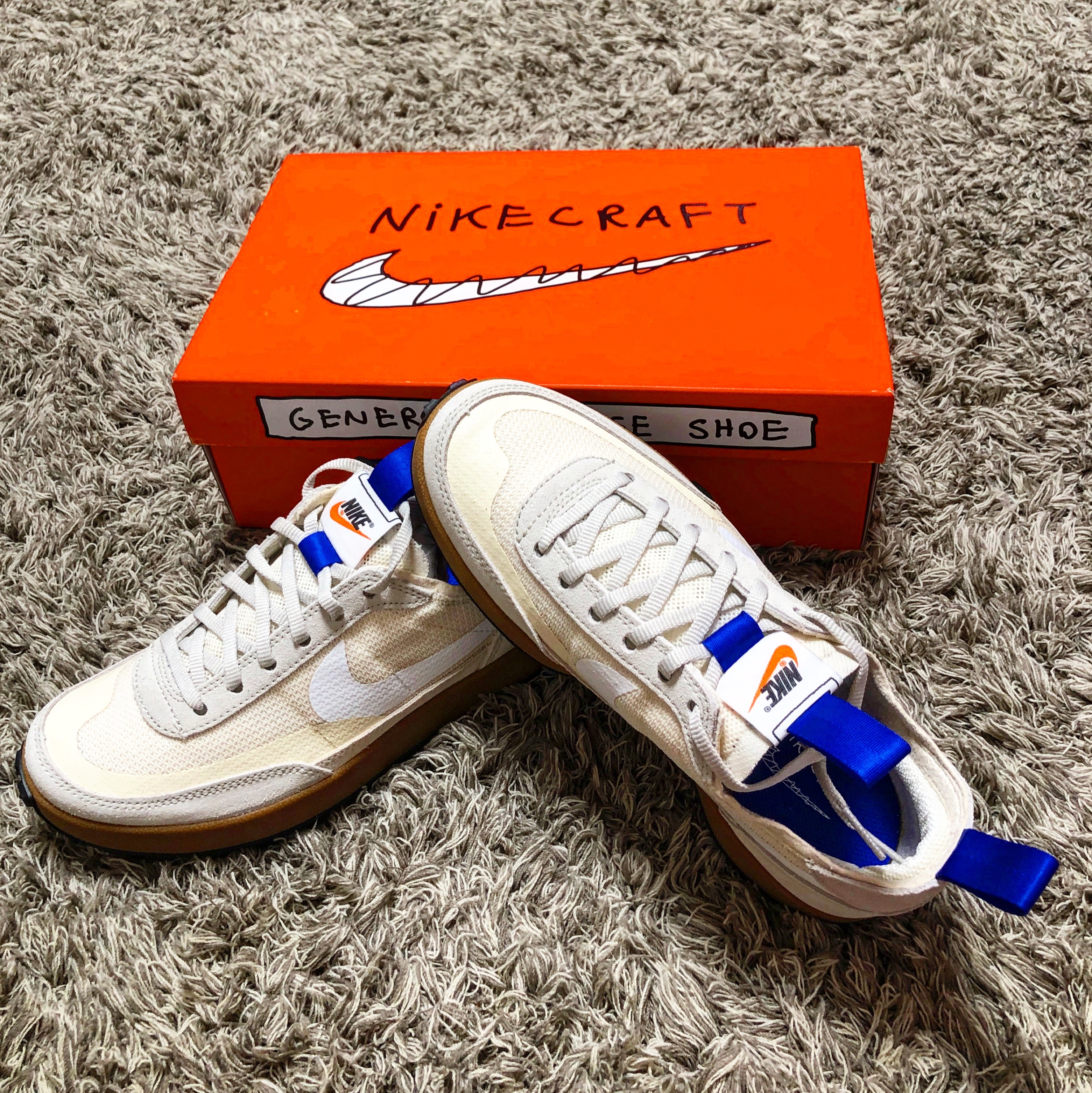 Nike x Tom Sachs General Purpose Shoe Light Cream 착용 스타일