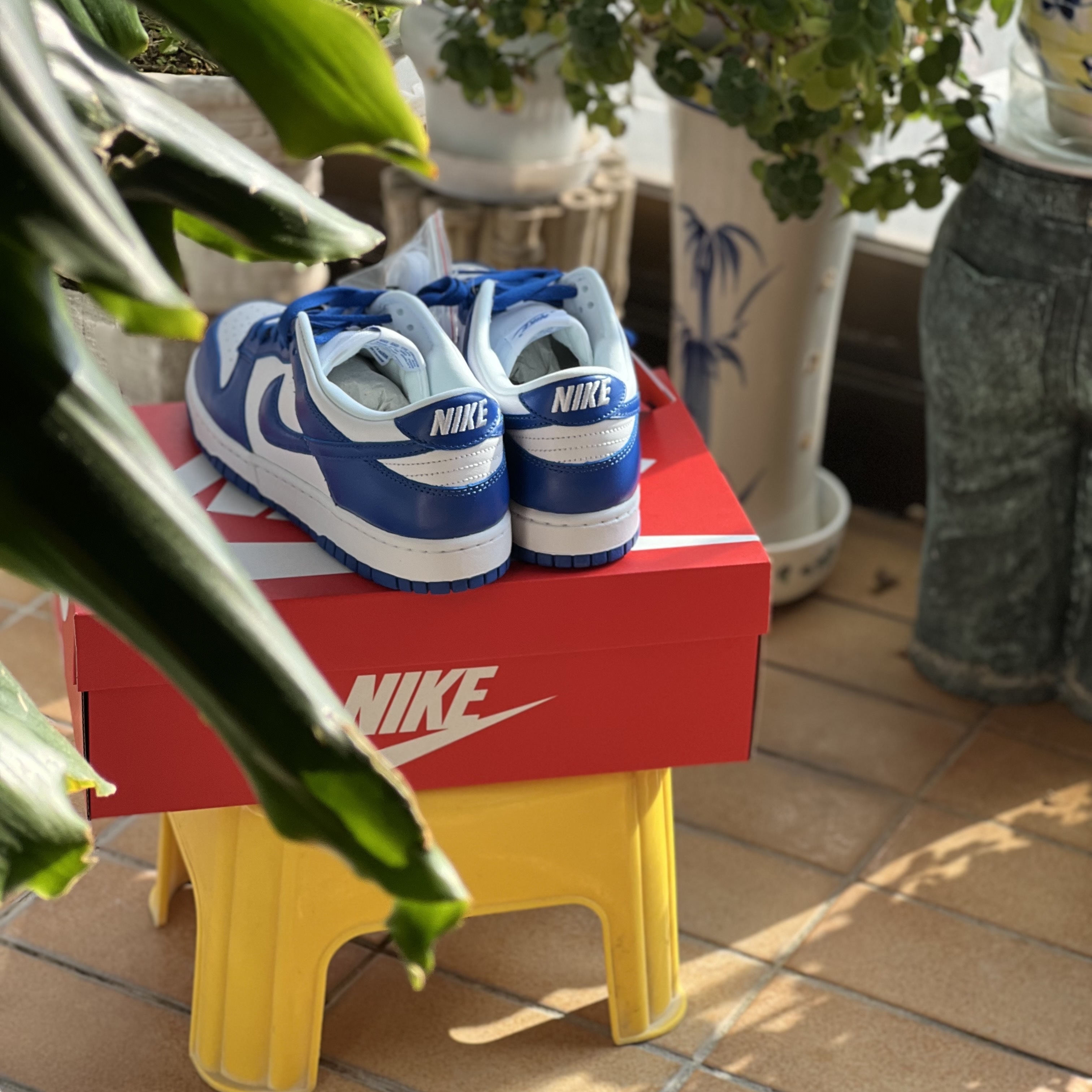 Nike Dunk Low SP Kentucky 2022 착용 스타일 - 2