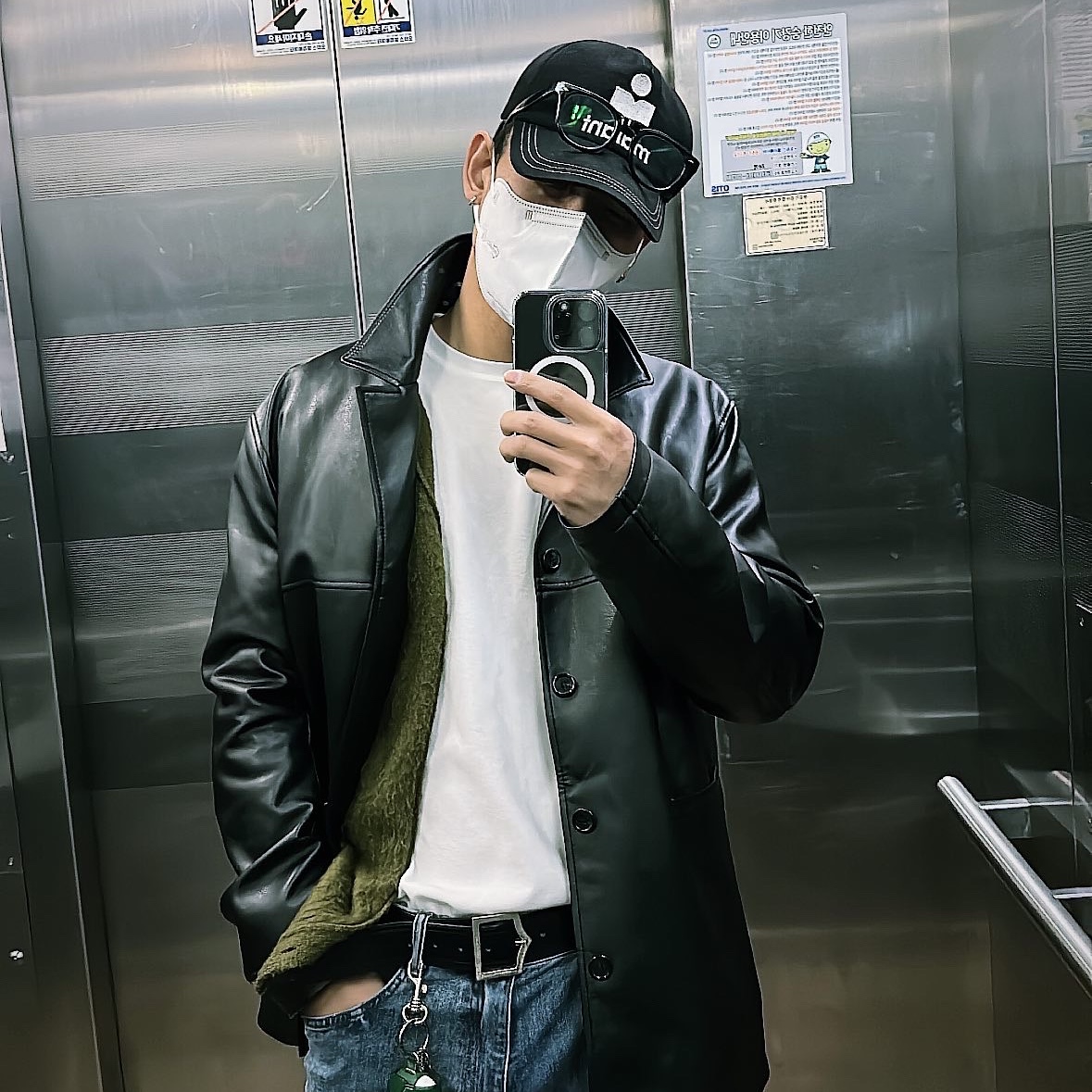 (W) Isabel Marant Tyron Cap Black - 21FW 착용 스타일