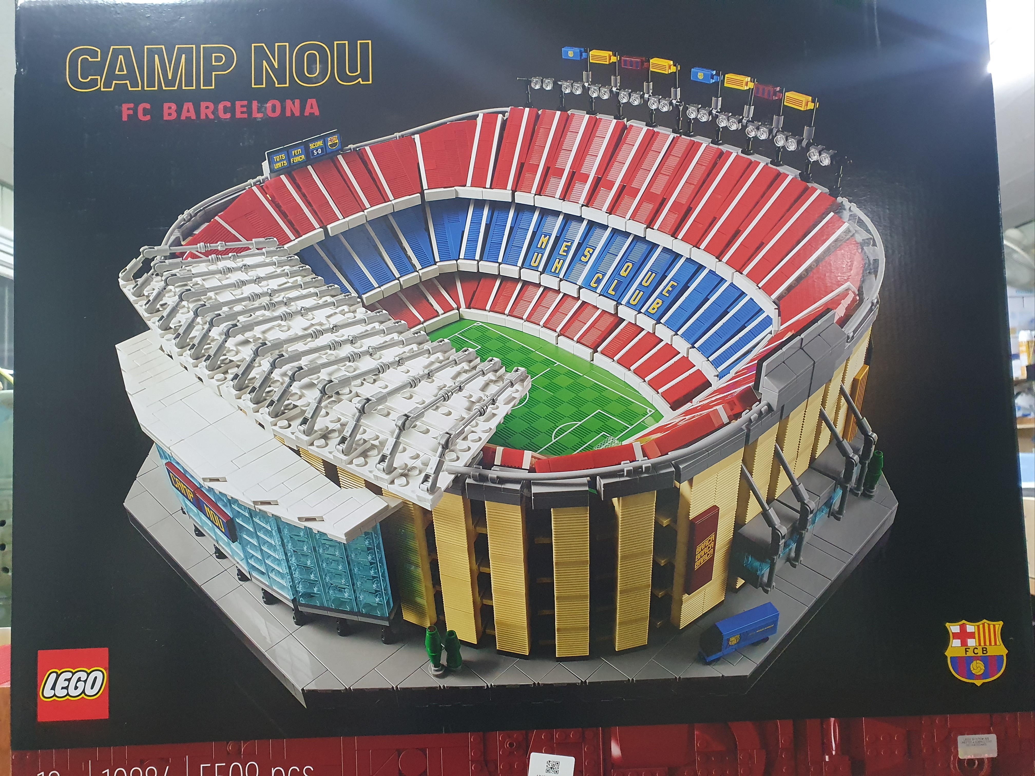 Lego Camp Nou - FC Barcelona 착용 스타일 - 1