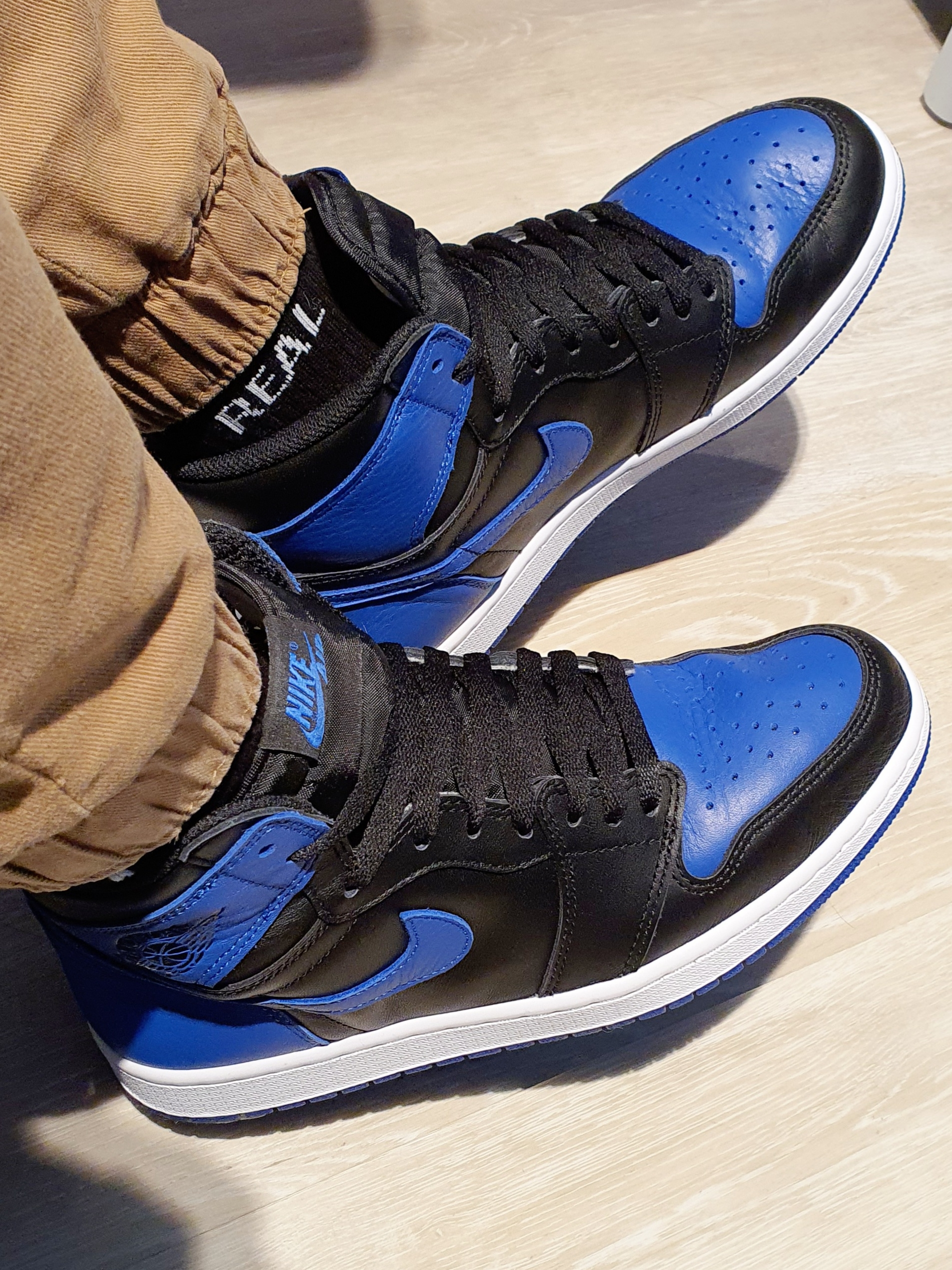Jordan 1 Retro Royal 2017 착용 스타일