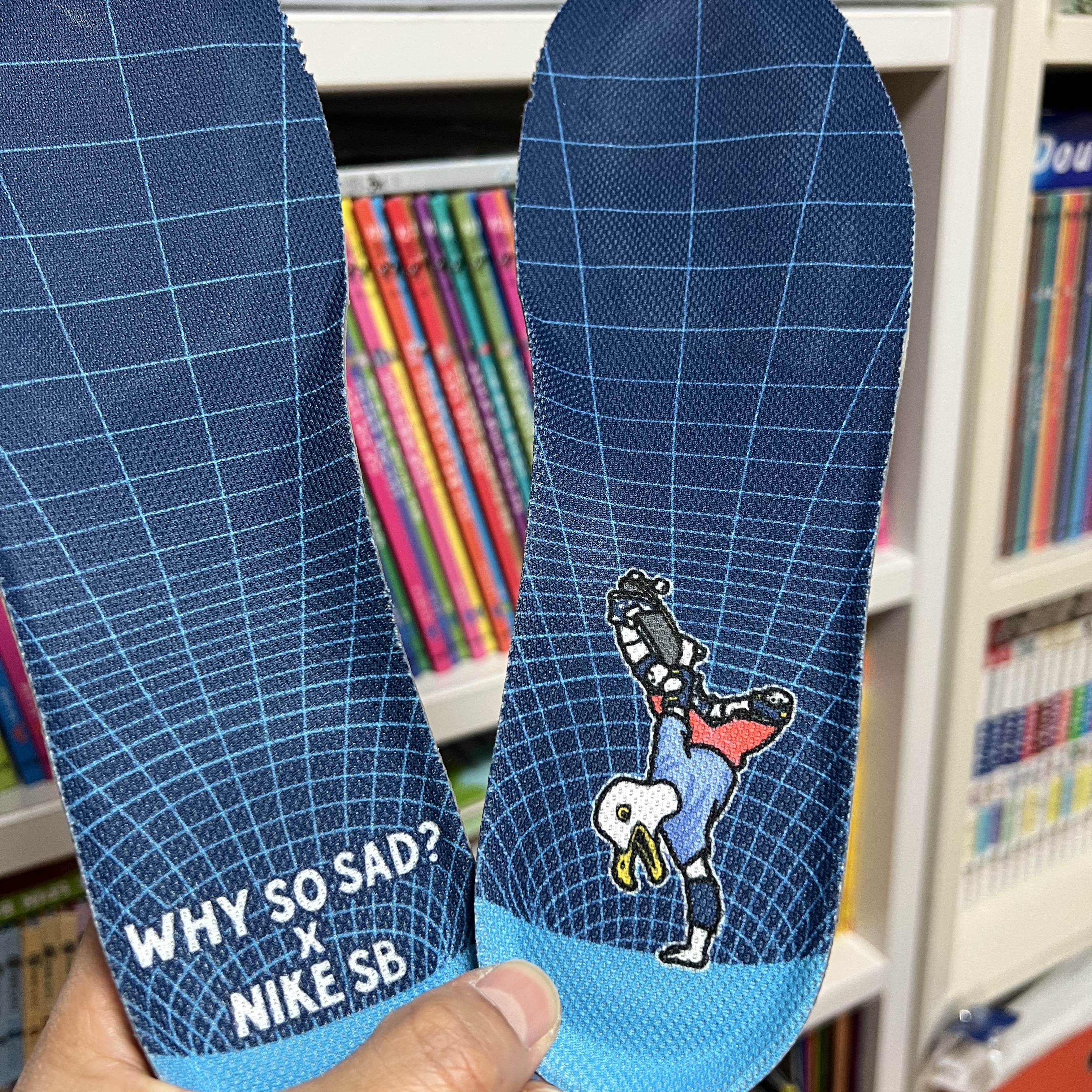 Nike x Why So Sad? SB Dunk Low Pro Coastal Blue 착용 스타일 - 4