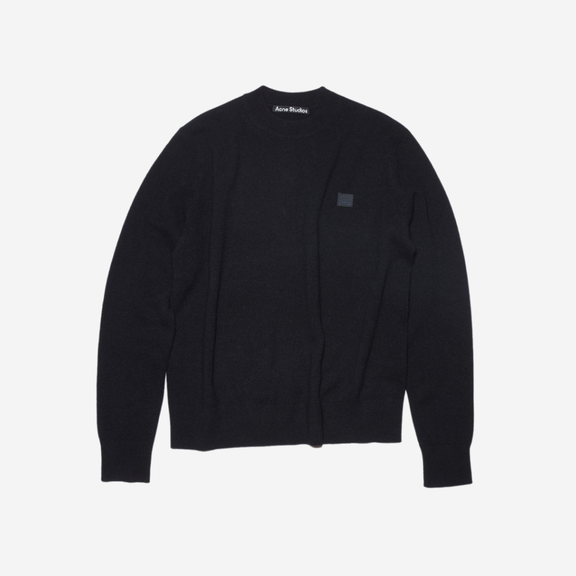 아크네 스튜디오 칼론 크루넥 스웨터 블랙 | Acne Studios | KREAM Acne Studios Kalon Crewneck Sweater Black
