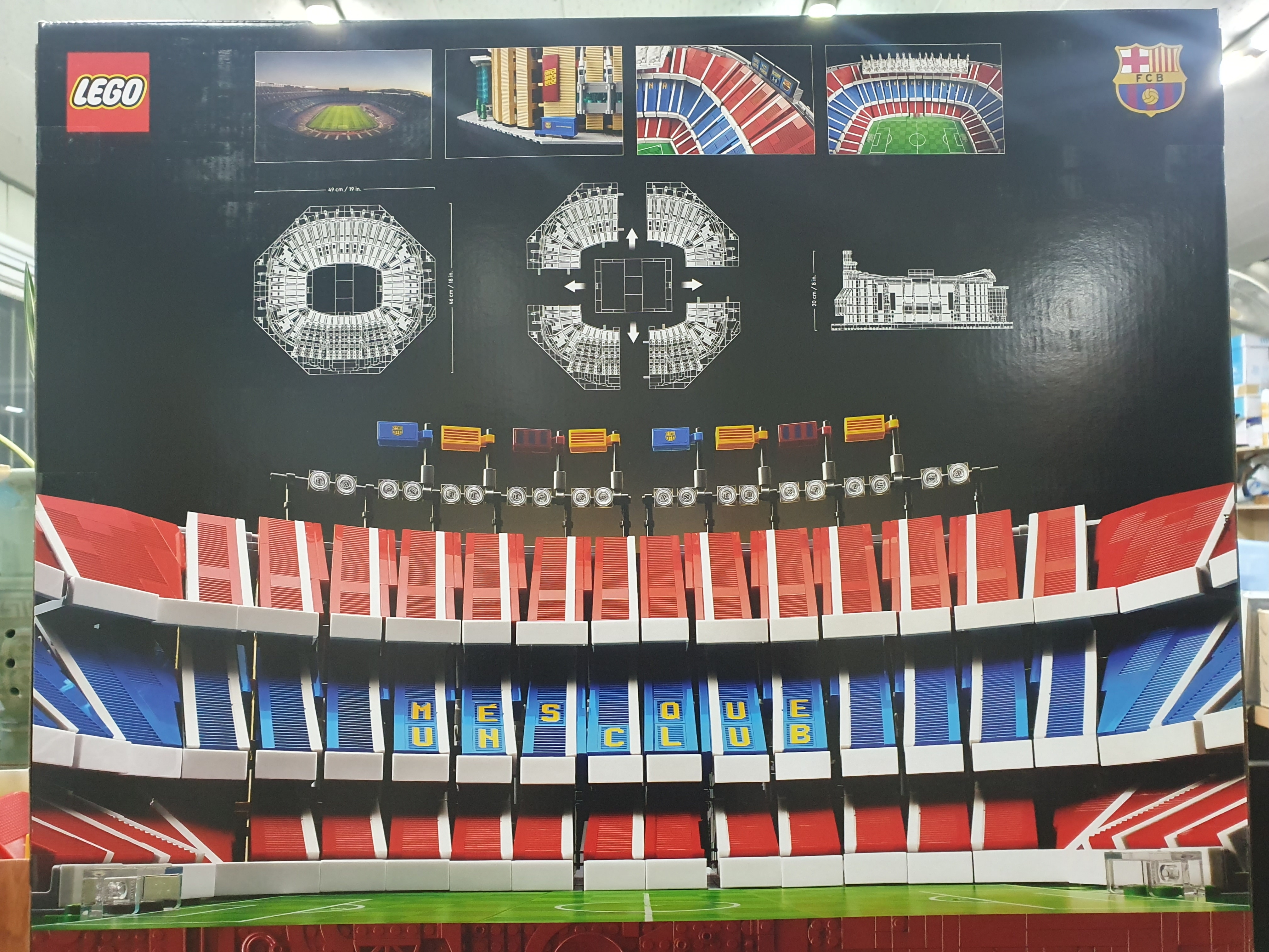 Lego Camp Nou - FC Barcelona 착용 스타일 - 2