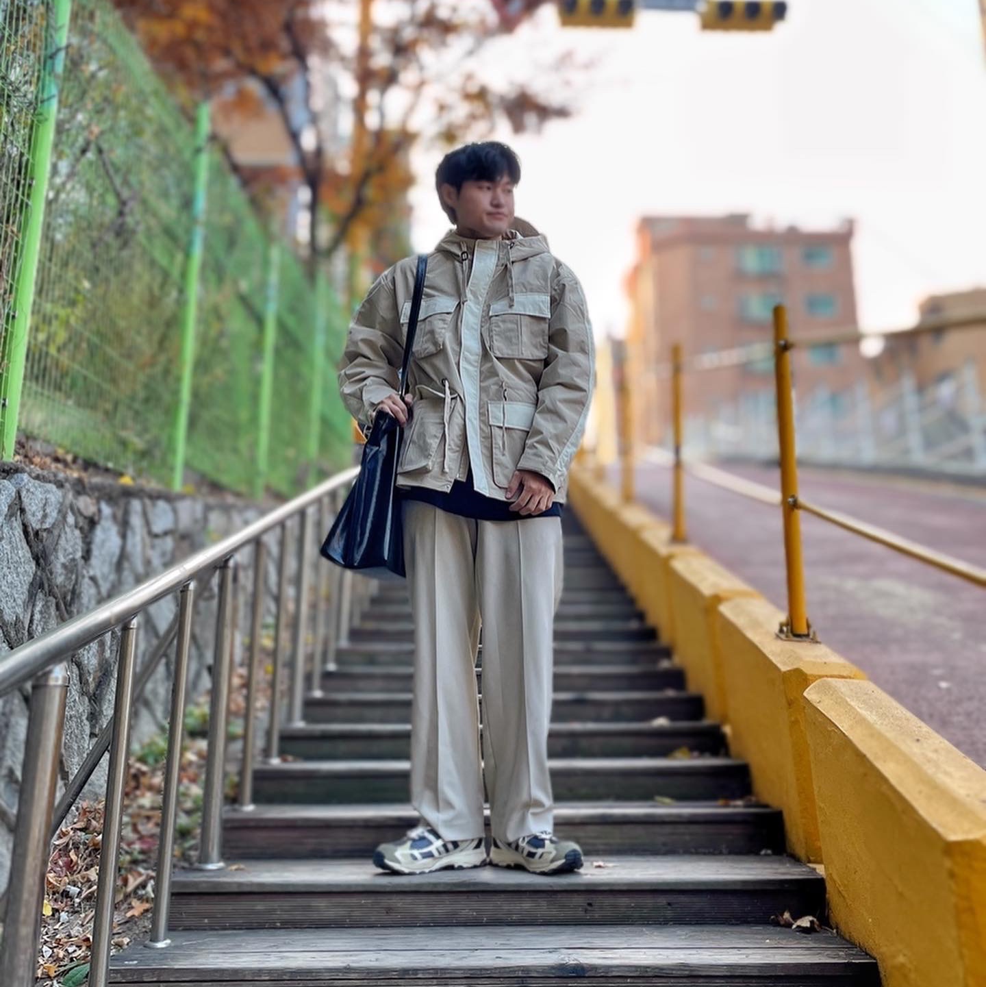Adidas x Song for the Mute Shadowturf Core Black 착용 스타일