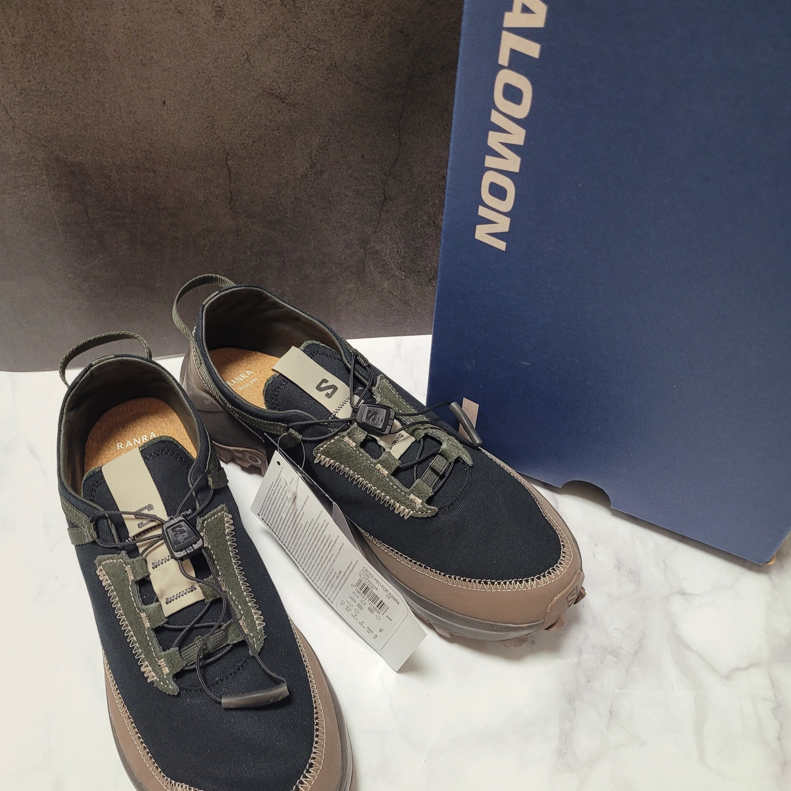 Salomon x Ranra Cross Pro Peat Major Brown 착용 스타일