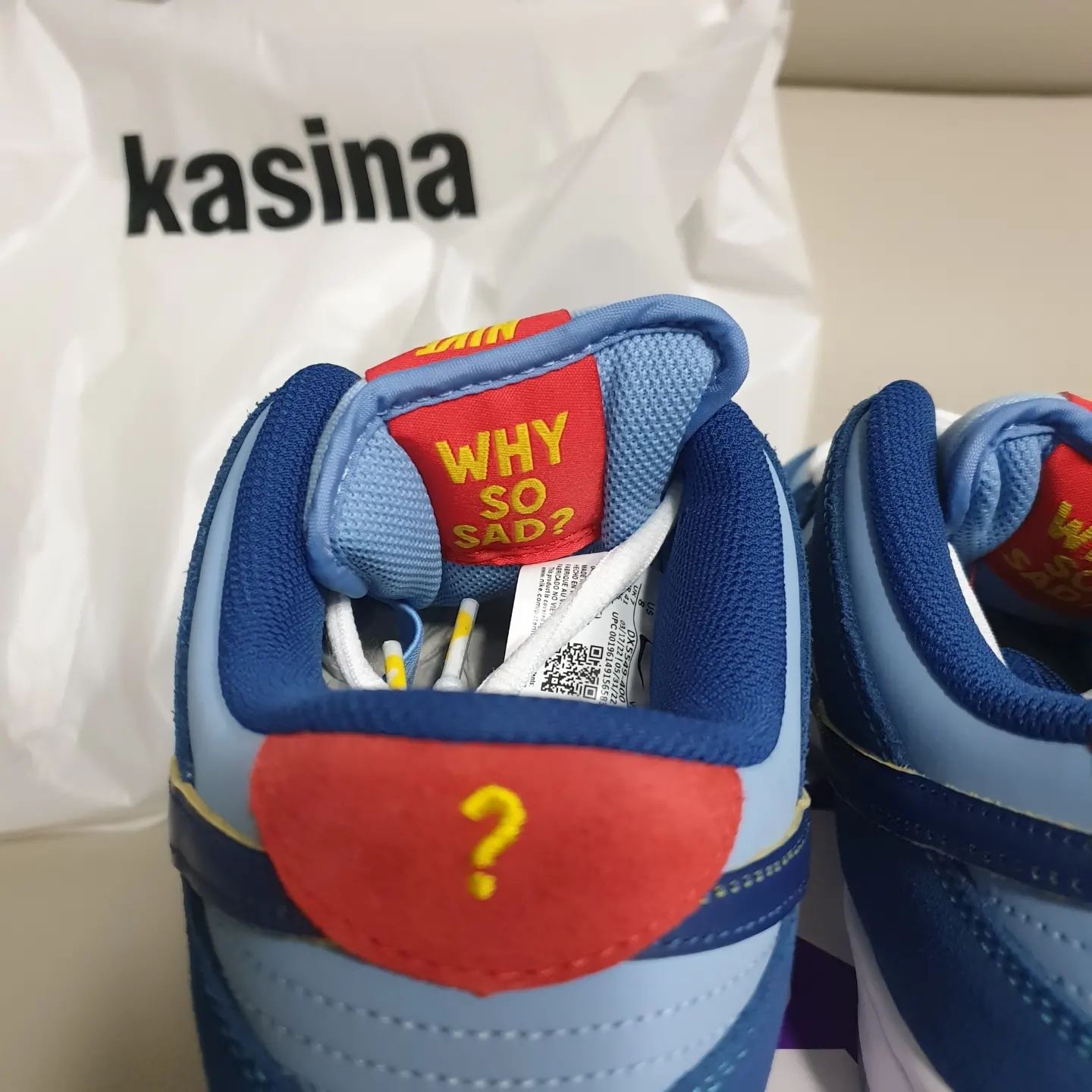Nike x Why So Sad? SB Dunk Low Pro Coastal Blue 착용 스타일 - 3