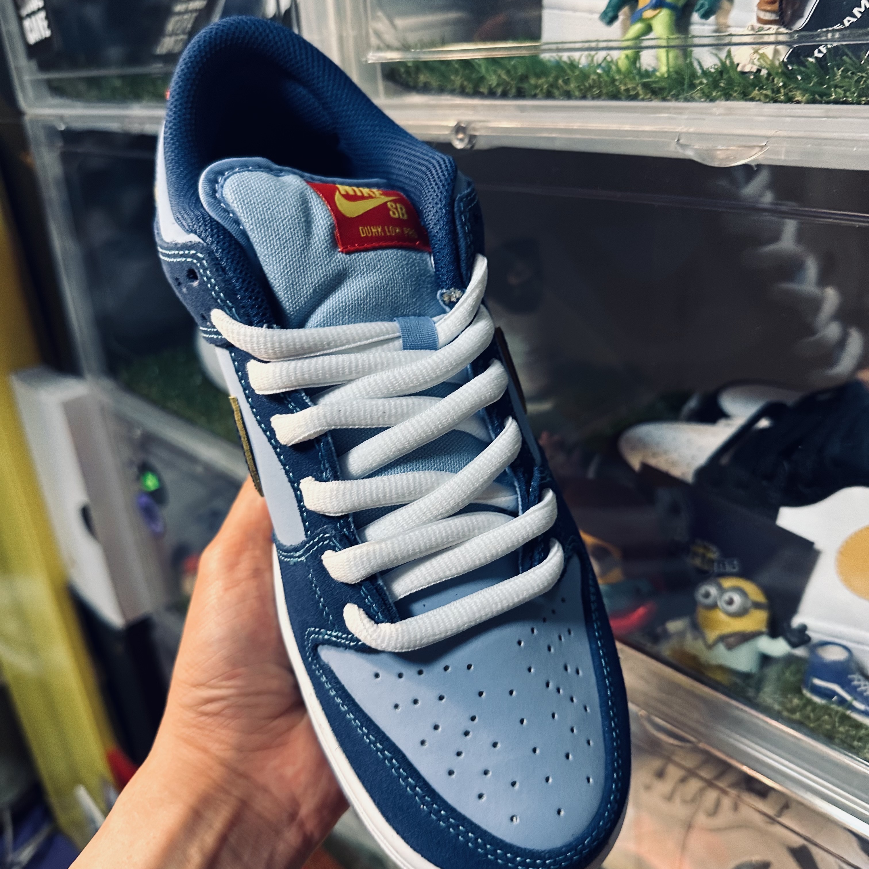 Nike x Why So Sad? SB Dunk Low Pro Coastal Blue 착용 스타일 - 3