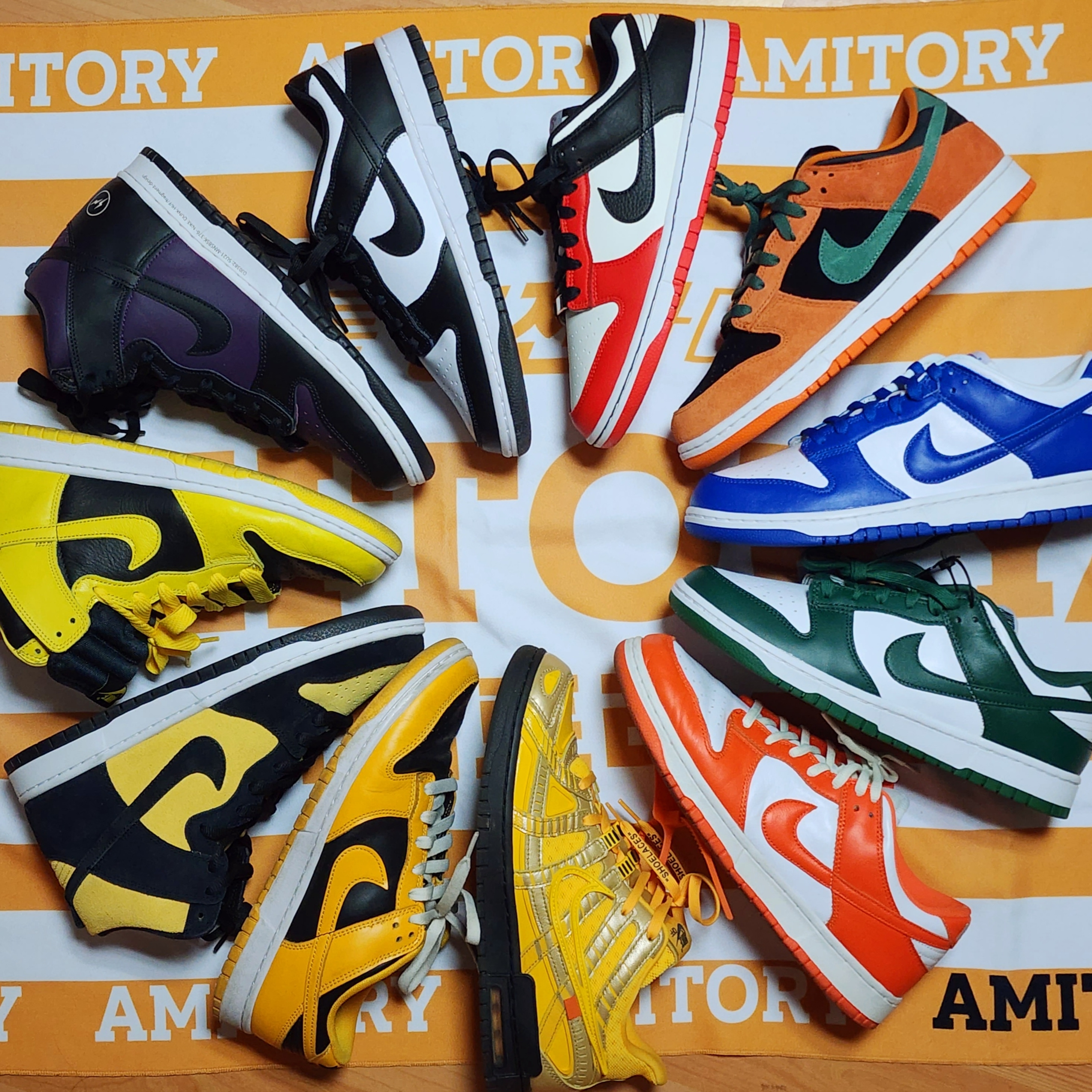 Nike Dunk Low Retro Black, Nike Dunk Low SP Kentucky 2022 착용 스타일