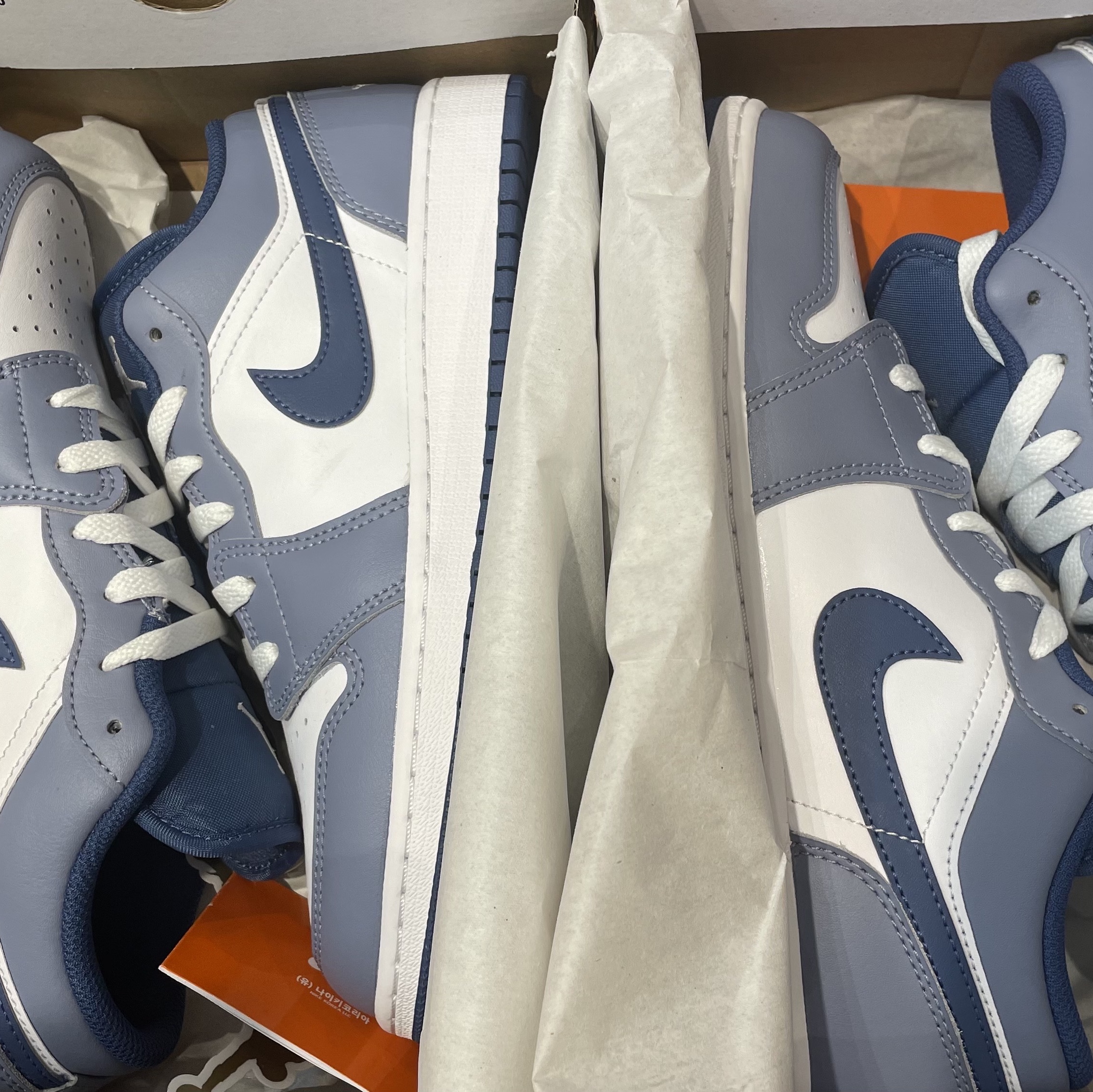 (GS) Jordan 1 Low SE Ashen Slate and Mystic Navy 착용 스타일