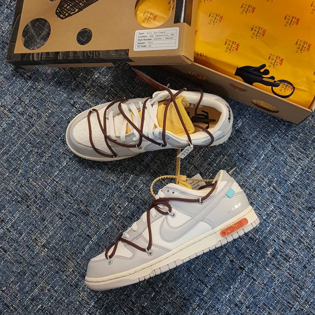 Nike x Off-White Dunk Low The 50 - Lot 46 착용 스타일