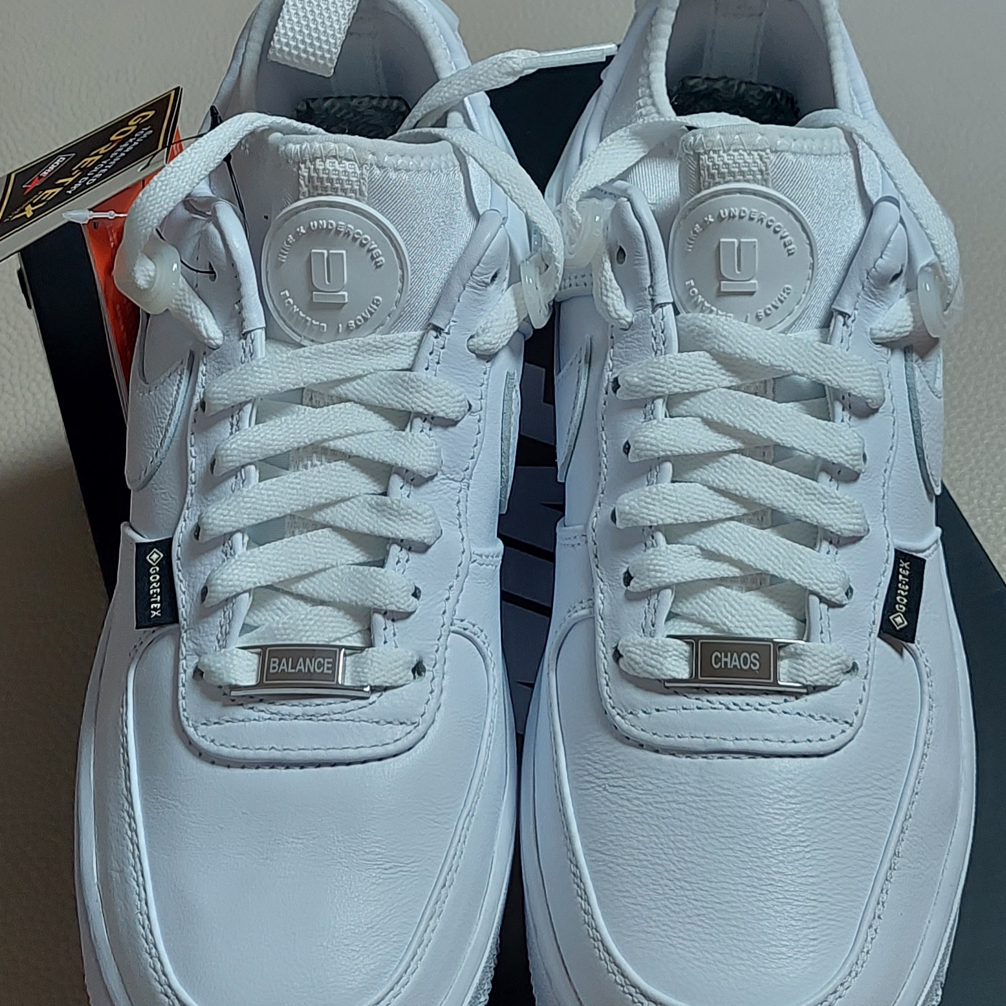Nike x Undercover Air Force 1 Low SP White 착용 스타일 - 1