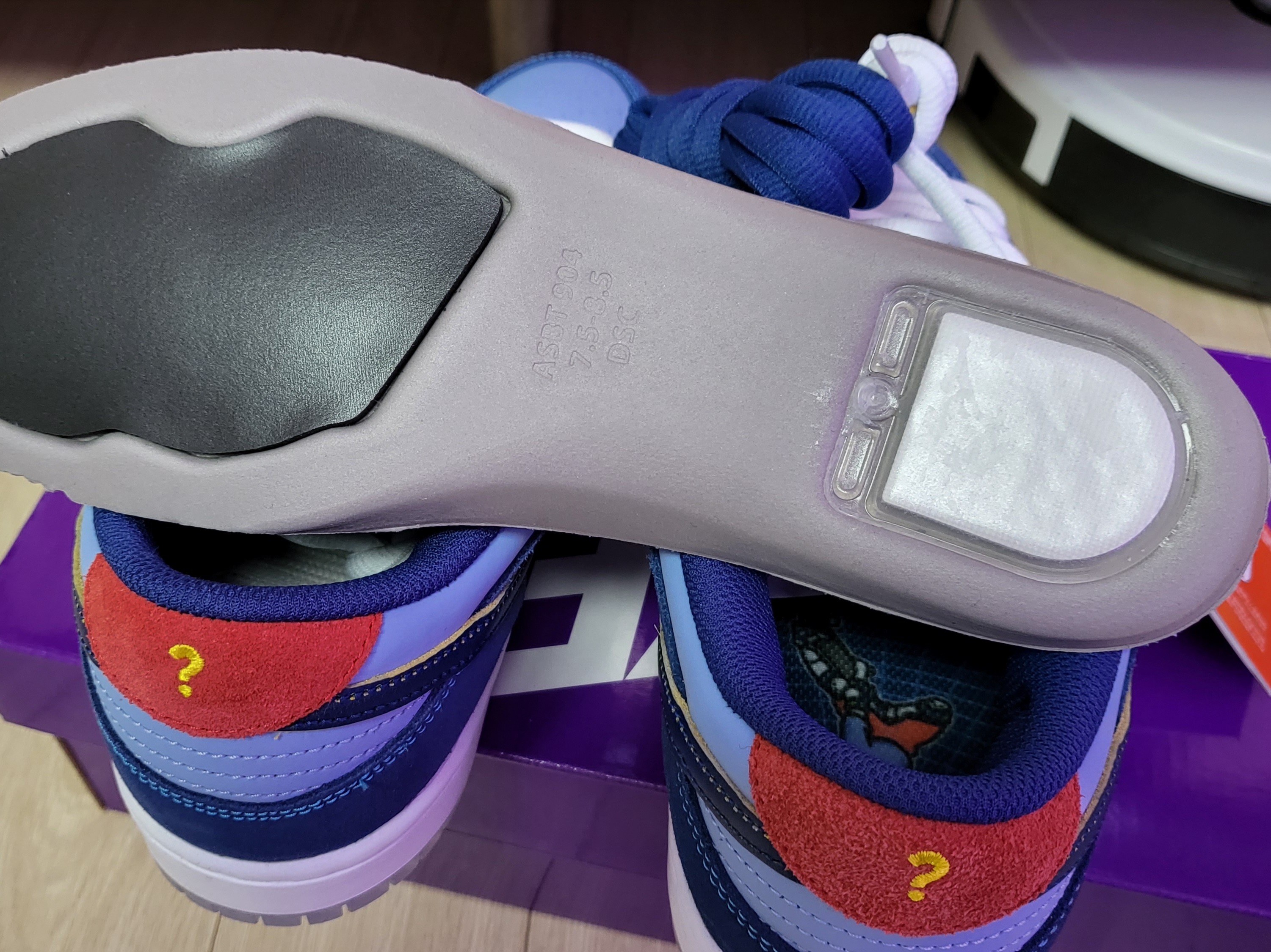 Nike x Why So Sad? SB Dunk Low Pro Coastal Blue 착용 스타일 - 4