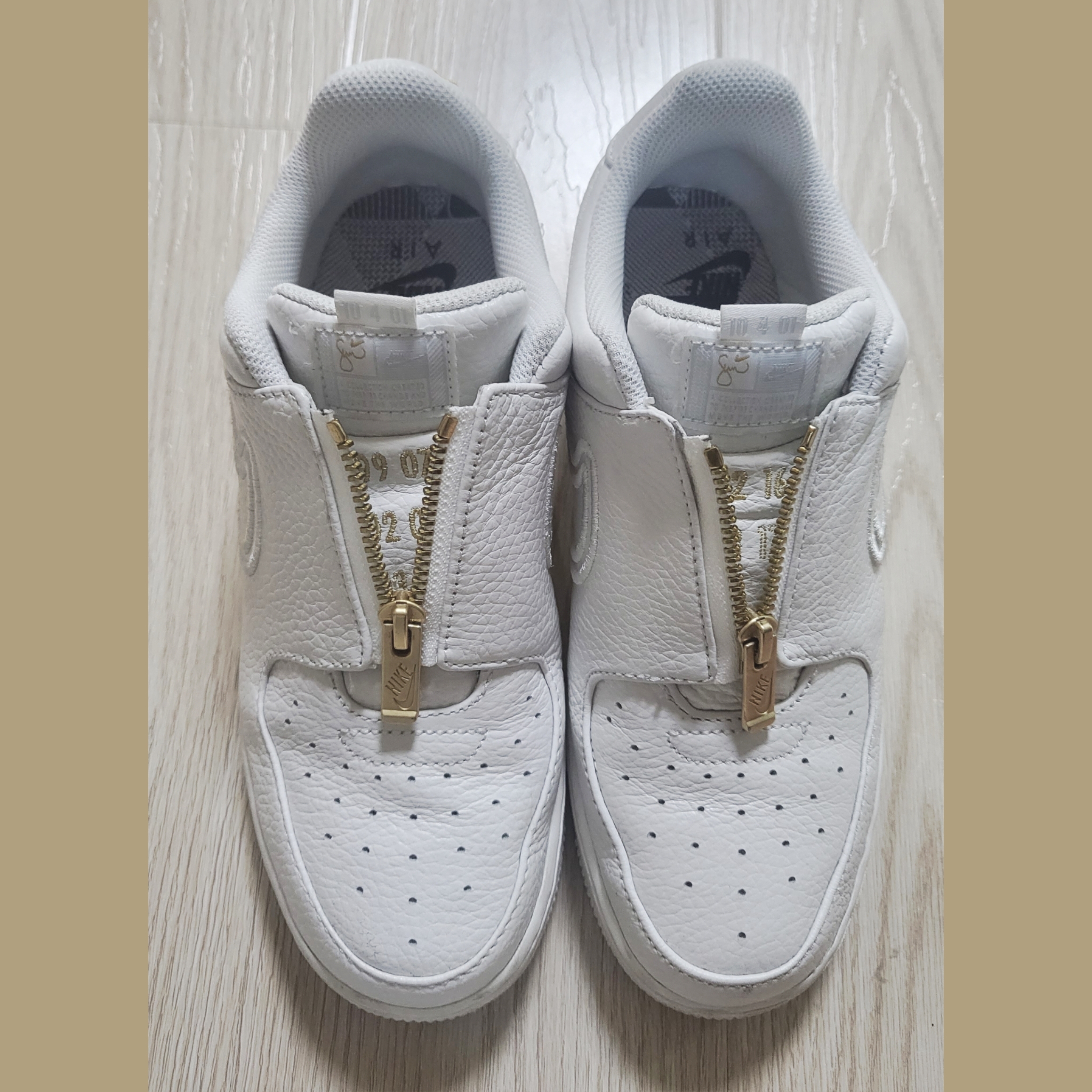 (W) Nike x Serena Williams Air Force 1 LXX Summit White 착용 스타일 - 1