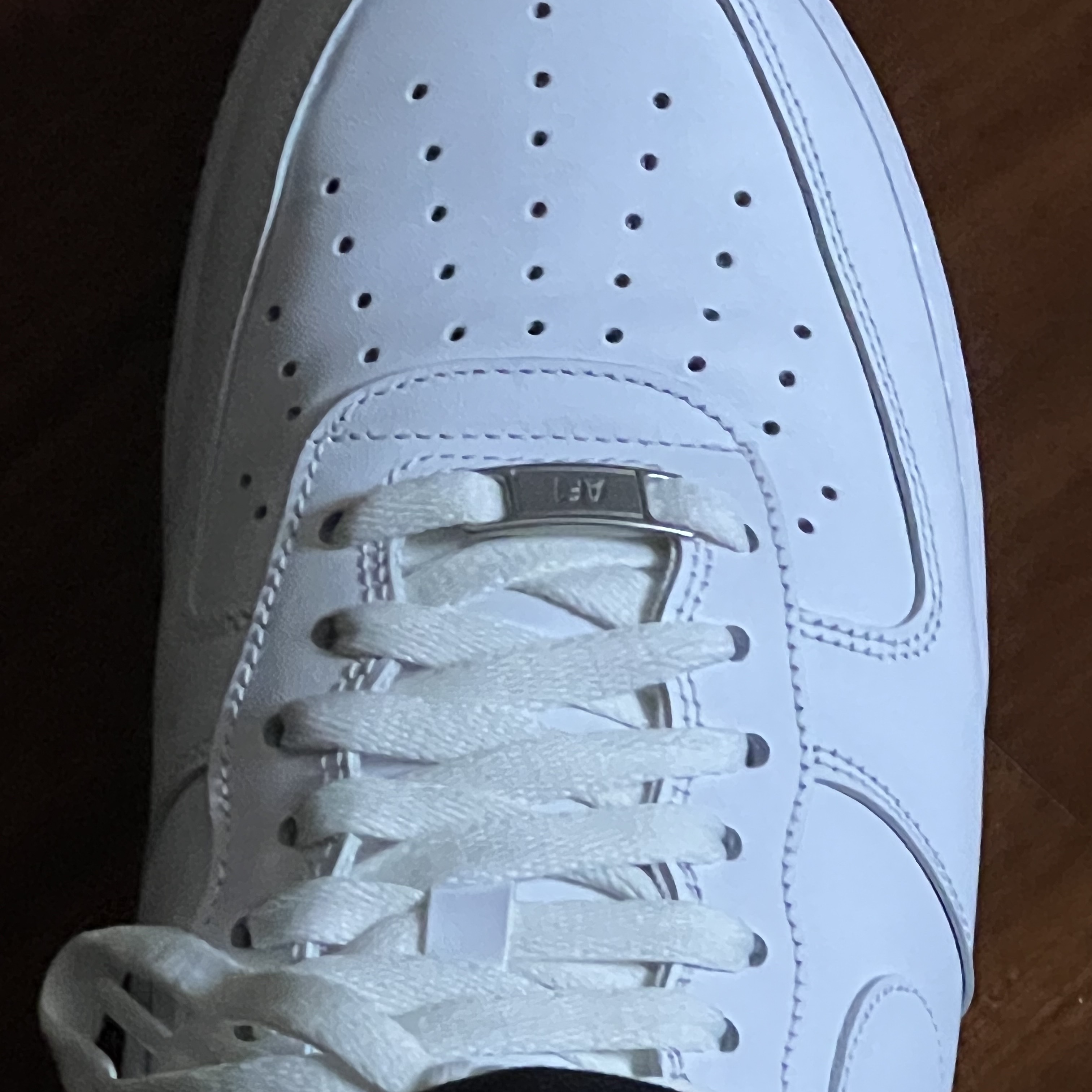 Nike Air Force 1 '07 Low White, (W) Nike Air Force 1 '07 Low White 착용 스타일 - 1
