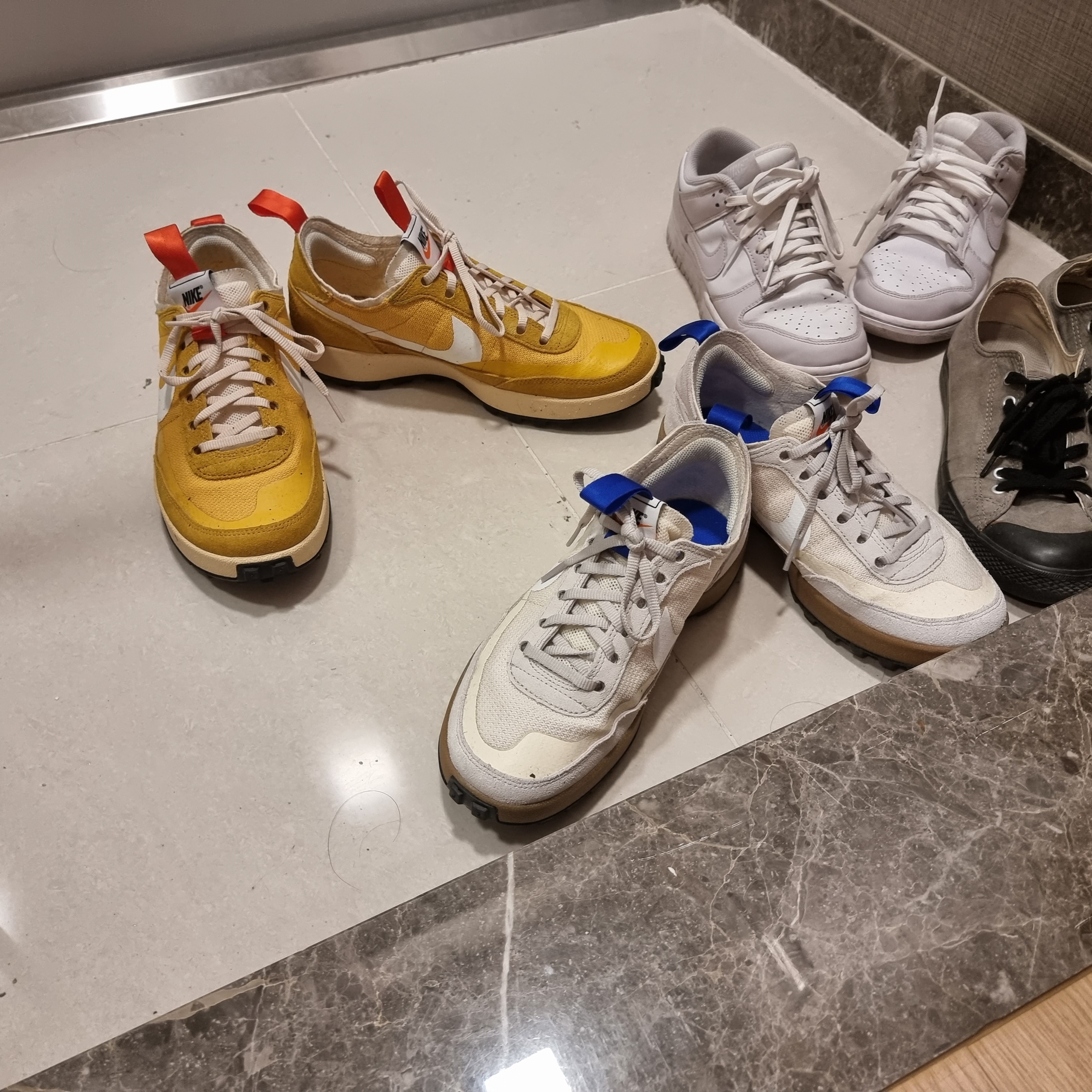Nike x Tom Sachs General Purpose Shoe Archive, Nike x Tom Sachs General Purpose Shoe Light Cream 착용 스타일 - 2