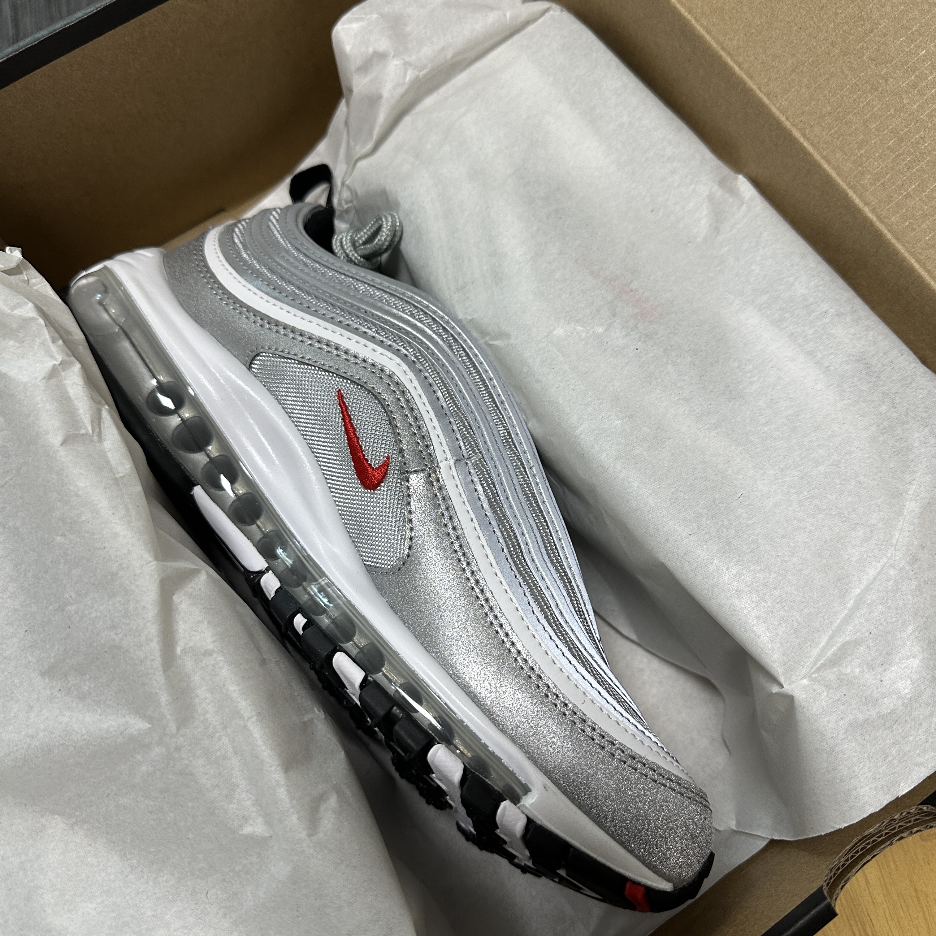 Nike Air Max 97 OG Silver Bullet 2022 착용 스타일 - 2