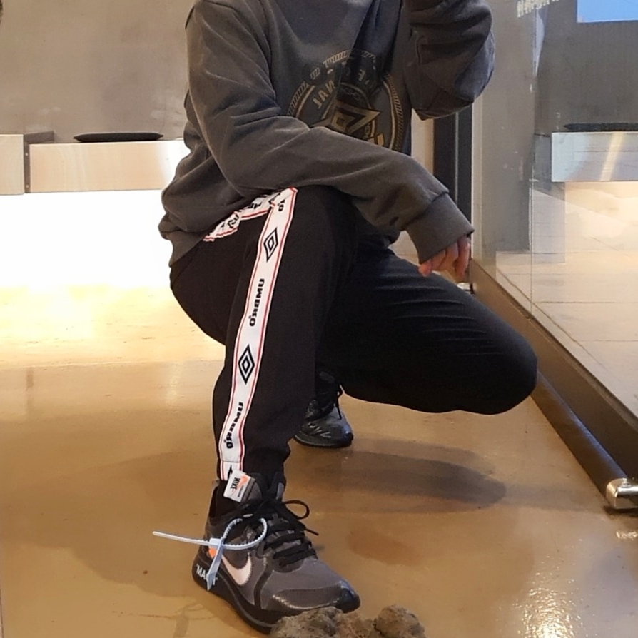 Nike x Off-White Zoom Fly SP Black 착용 스타일