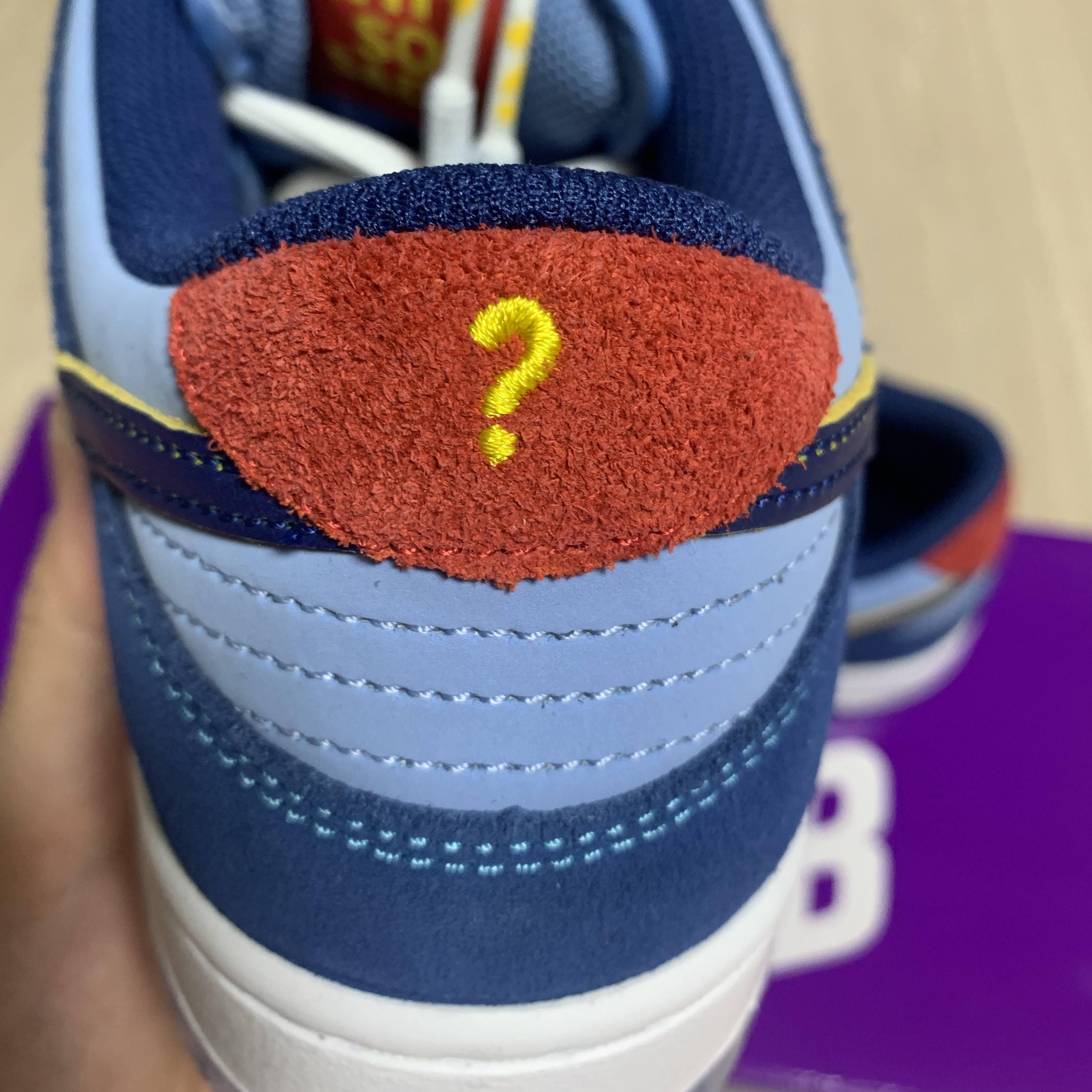 Nike x Why So Sad? SB Dunk Low Pro Coastal Blue 착용 스타일 - 4