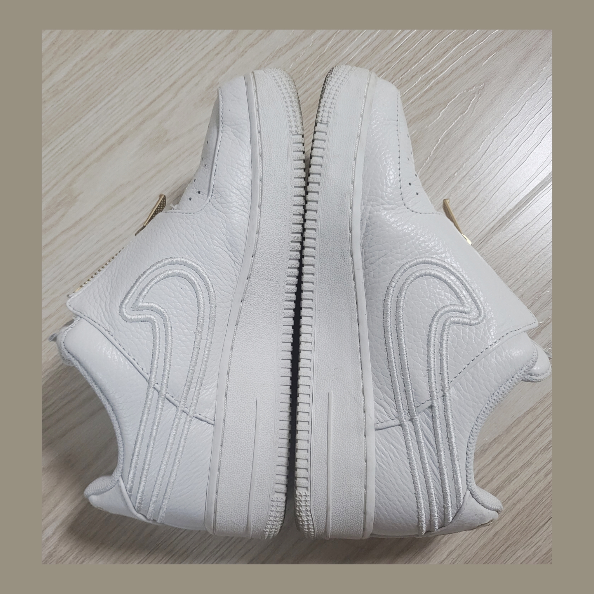 (W) Nike x Serena Williams Air Force 1 LXX Summit White 착용 스타일 - 3