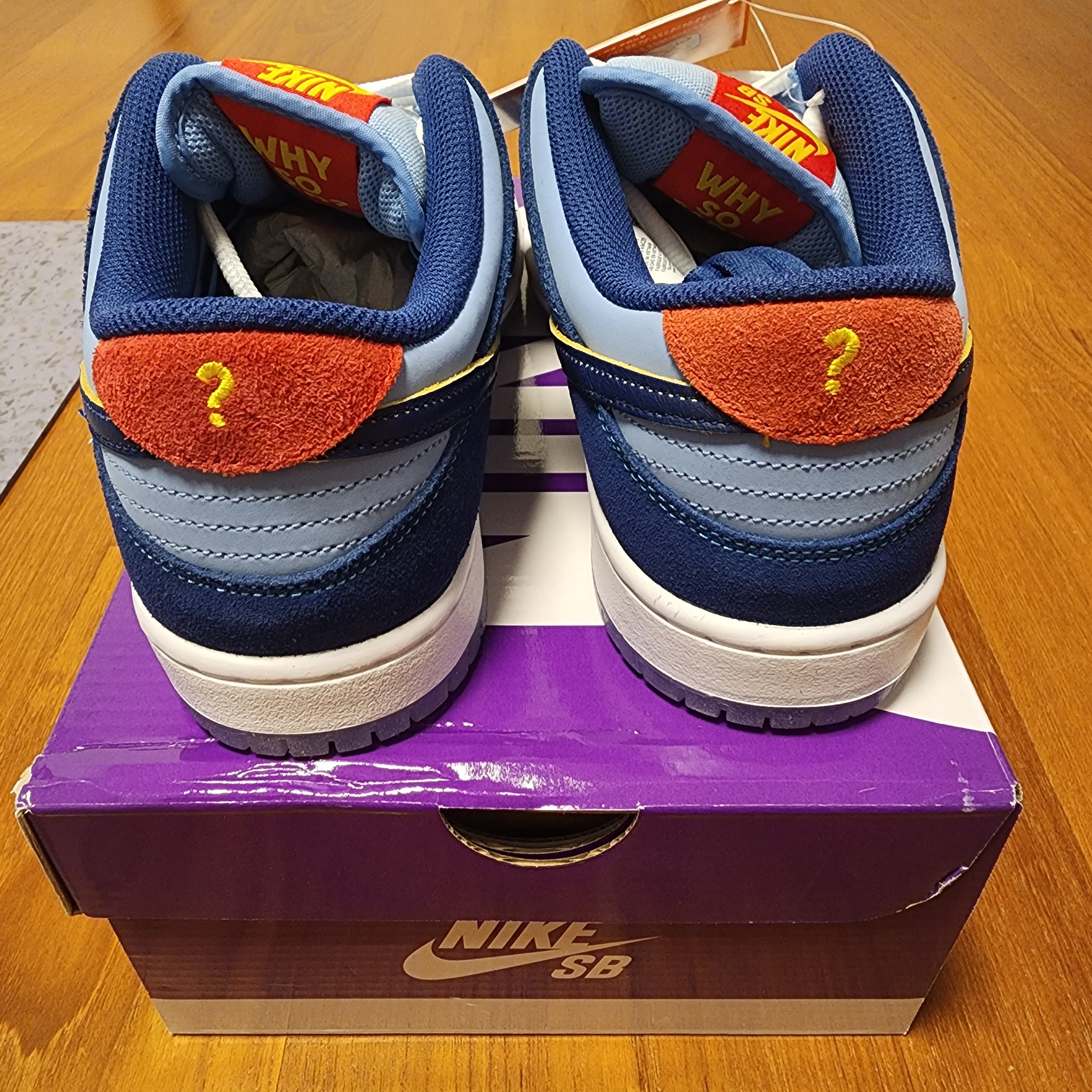 Nike x Why So Sad? SB Dunk Low Pro Coastal Blue 착용 스타일 - 5