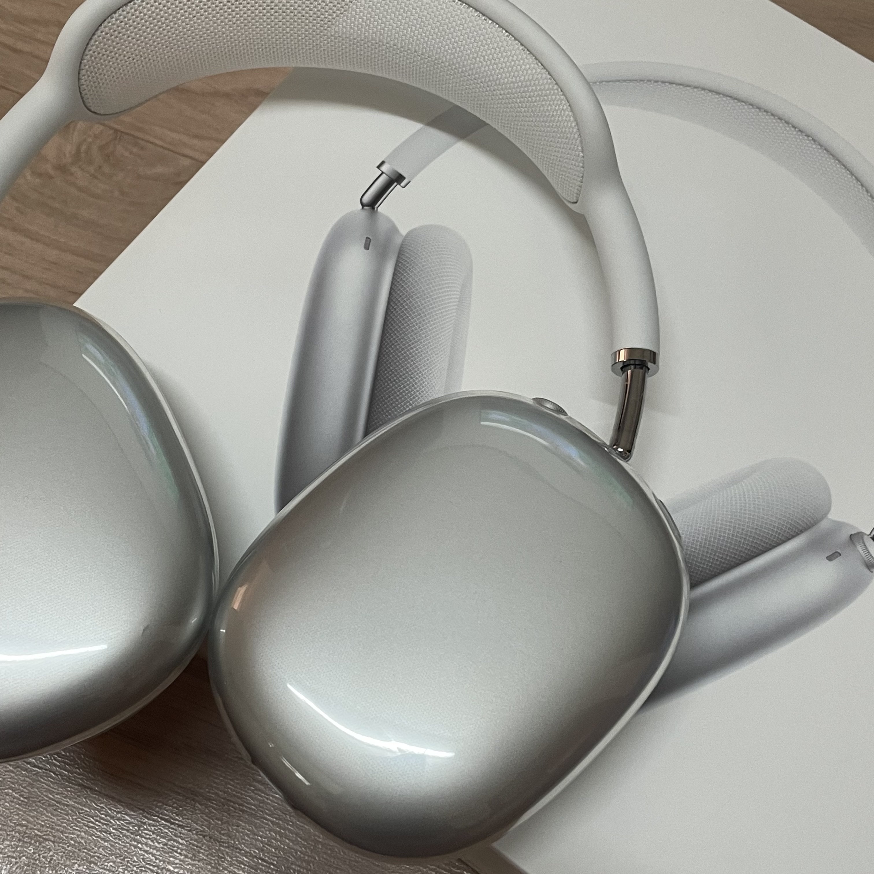 Apple AirPods Max Lightning Silver (Korean Ver.) 착용 스타일