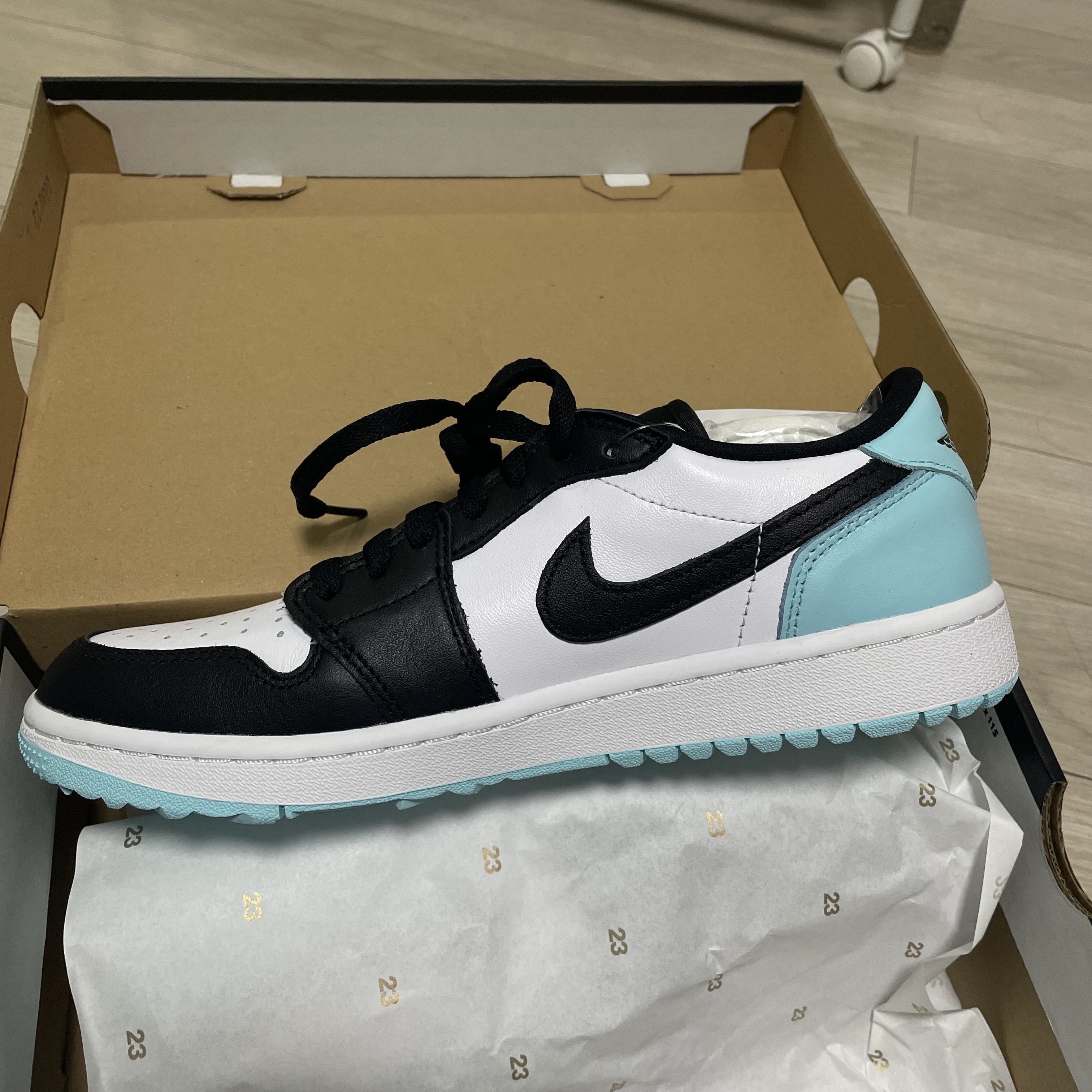 Jordan 1 Low Golf Copa 착용 스타일 - 2