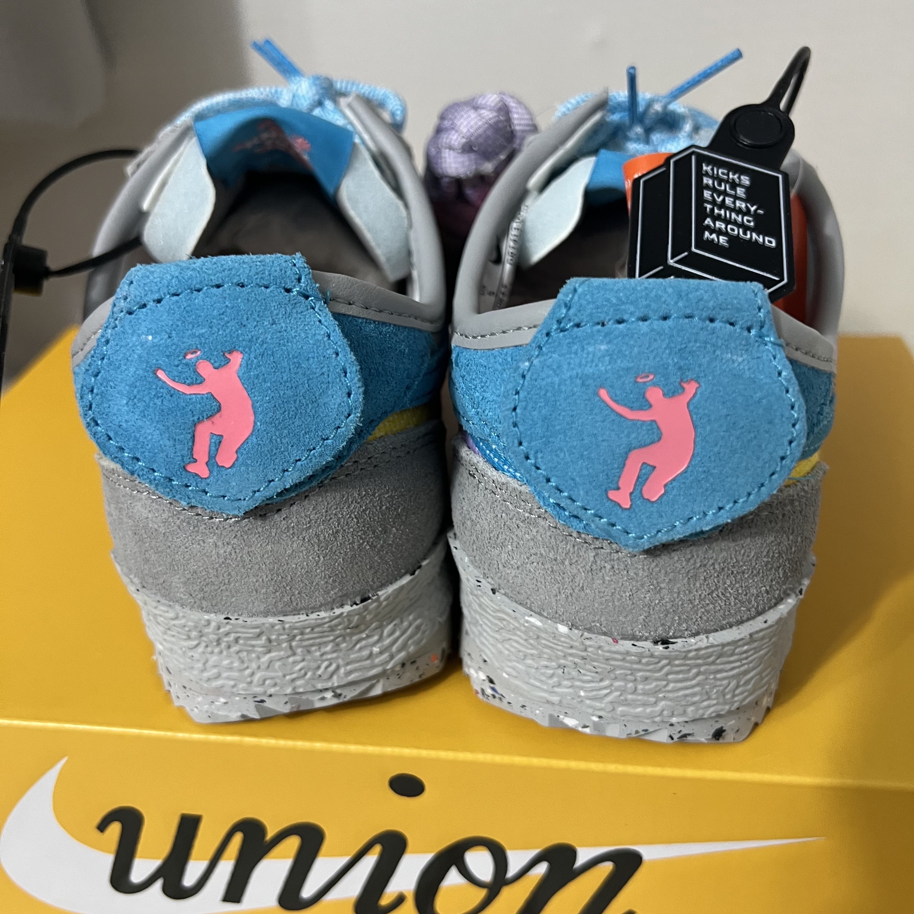 Nike x Union Cortez SP Light Smoke 착용 스타일 - 4
