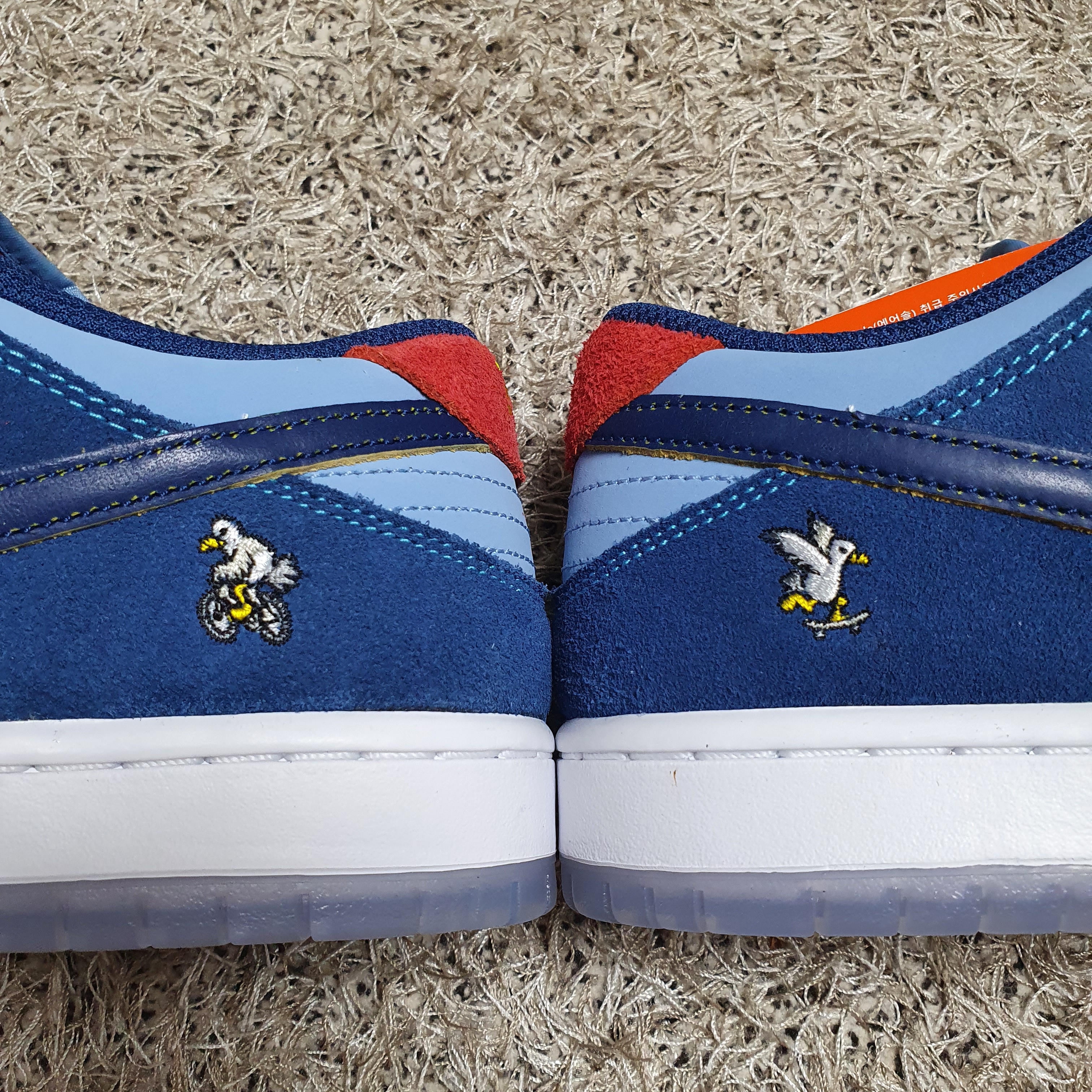 Nike x Why So Sad? SB Dunk Low Pro Coastal Blue 착용 스타일