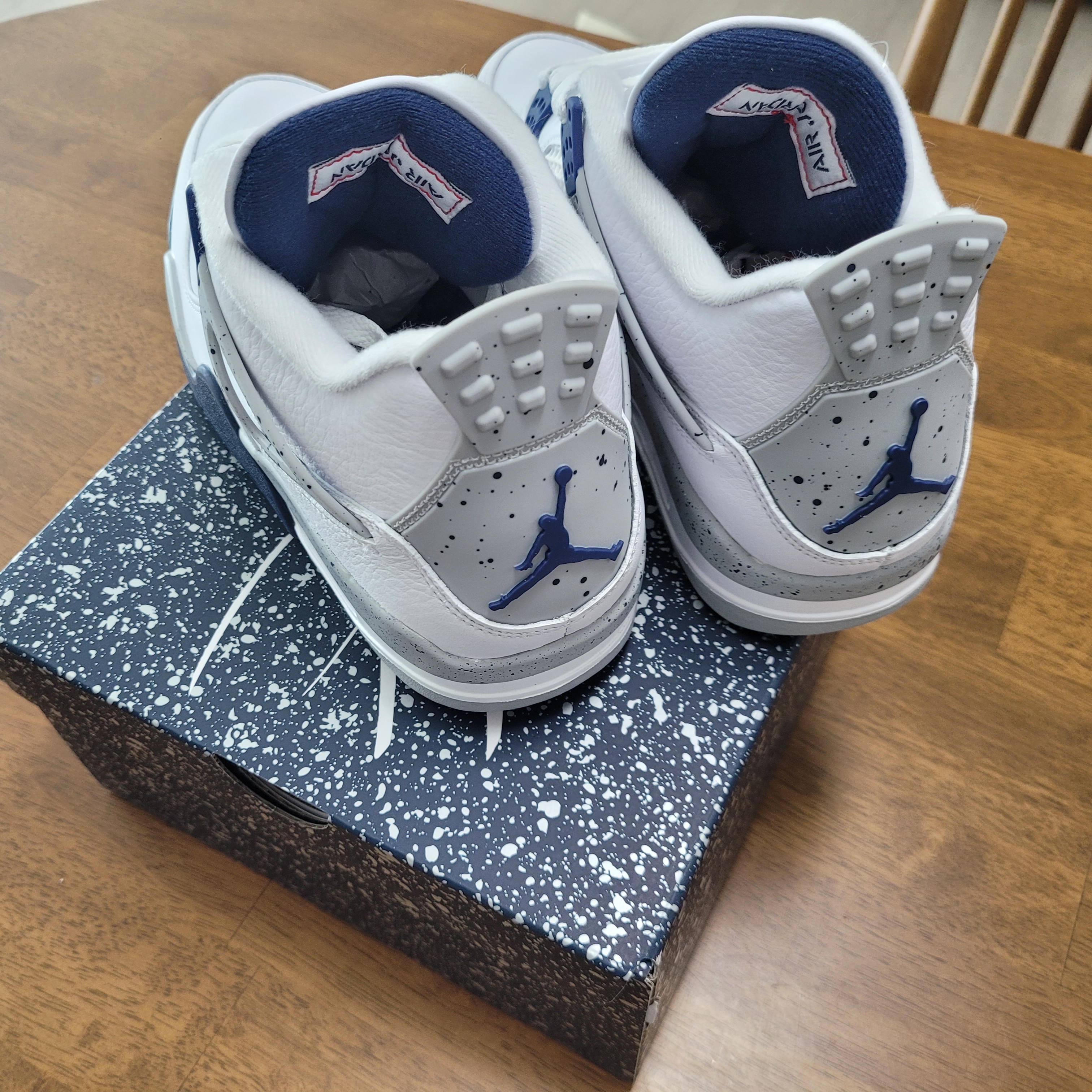 Jordan 4 Retro Midnight Navy 착용 스타일 - 2