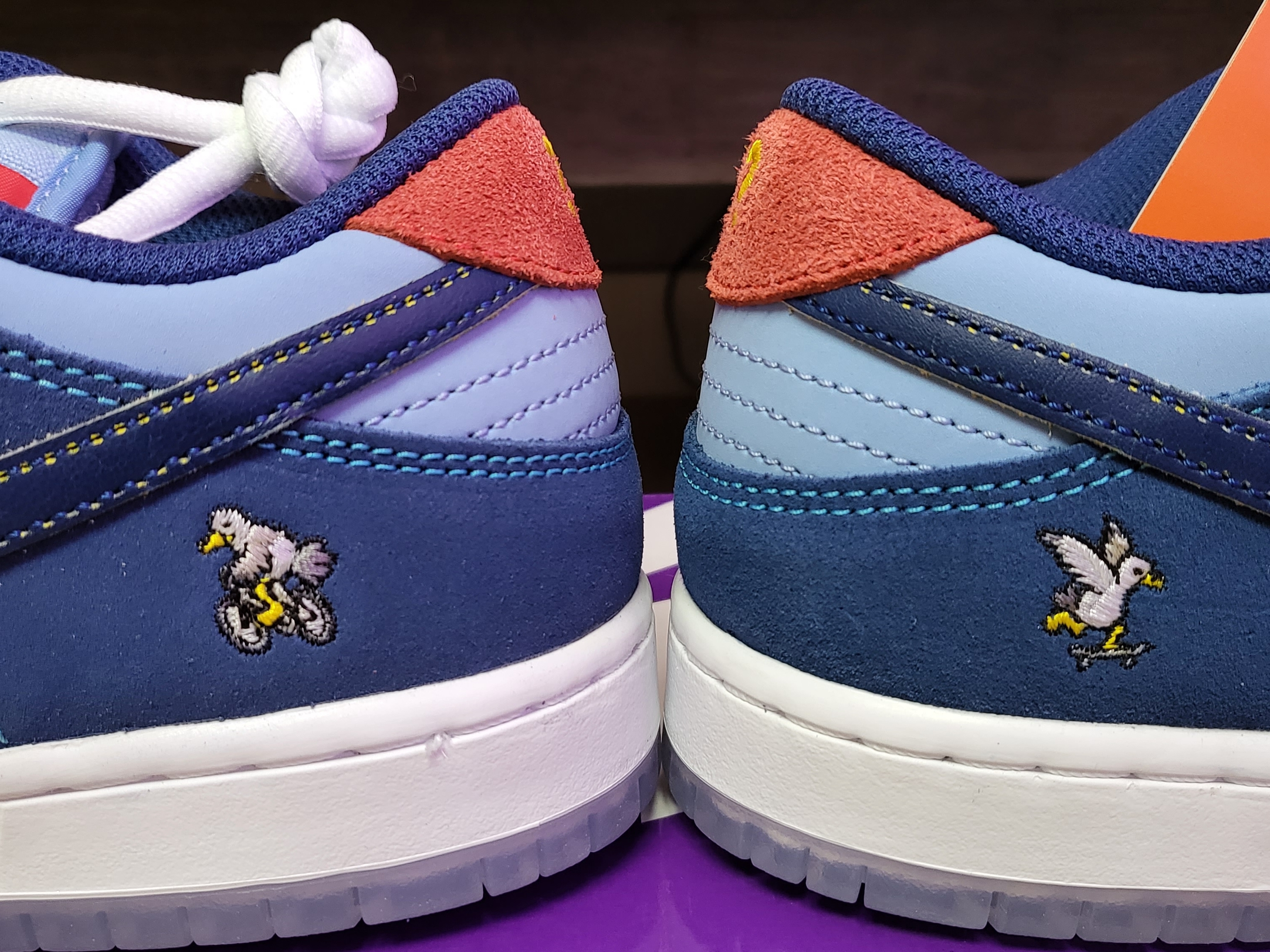 Nike x Why So Sad? SB Dunk Low Pro Coastal Blue 착용 스타일 - 2