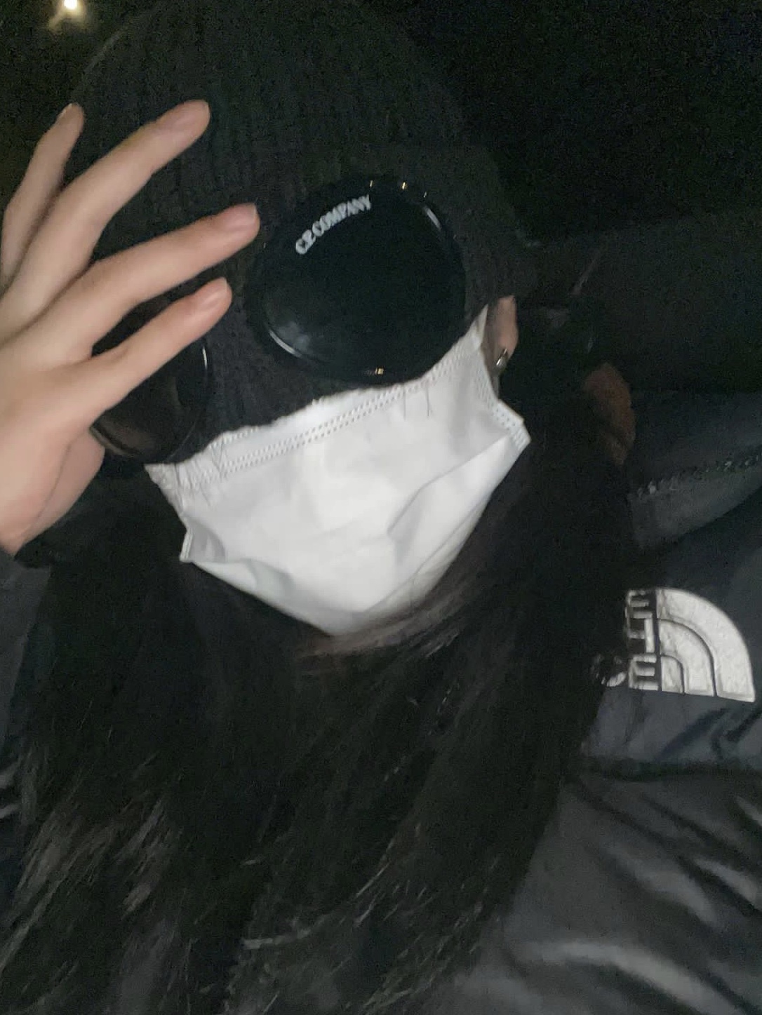 C.P. Company Extra Fine Merino Wool Goggle Beanie Black, Nike x Peaceminusone Air Force 1 Low Para-Noise 2.0 착용 스타일 - 1