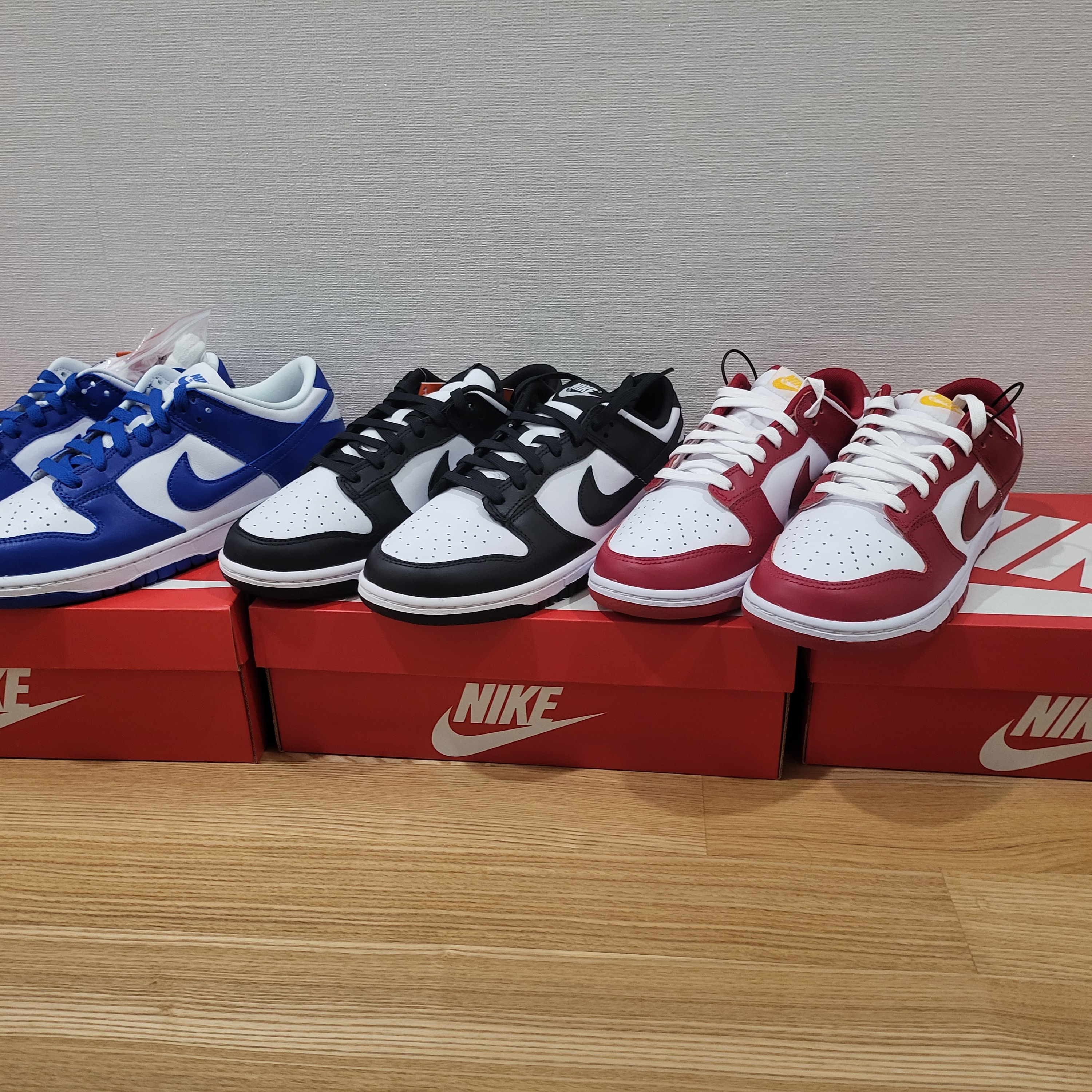 Nike Dunk Low SP Kentucky 2022, Nike Dunk Low Retro Black 착용 스타일