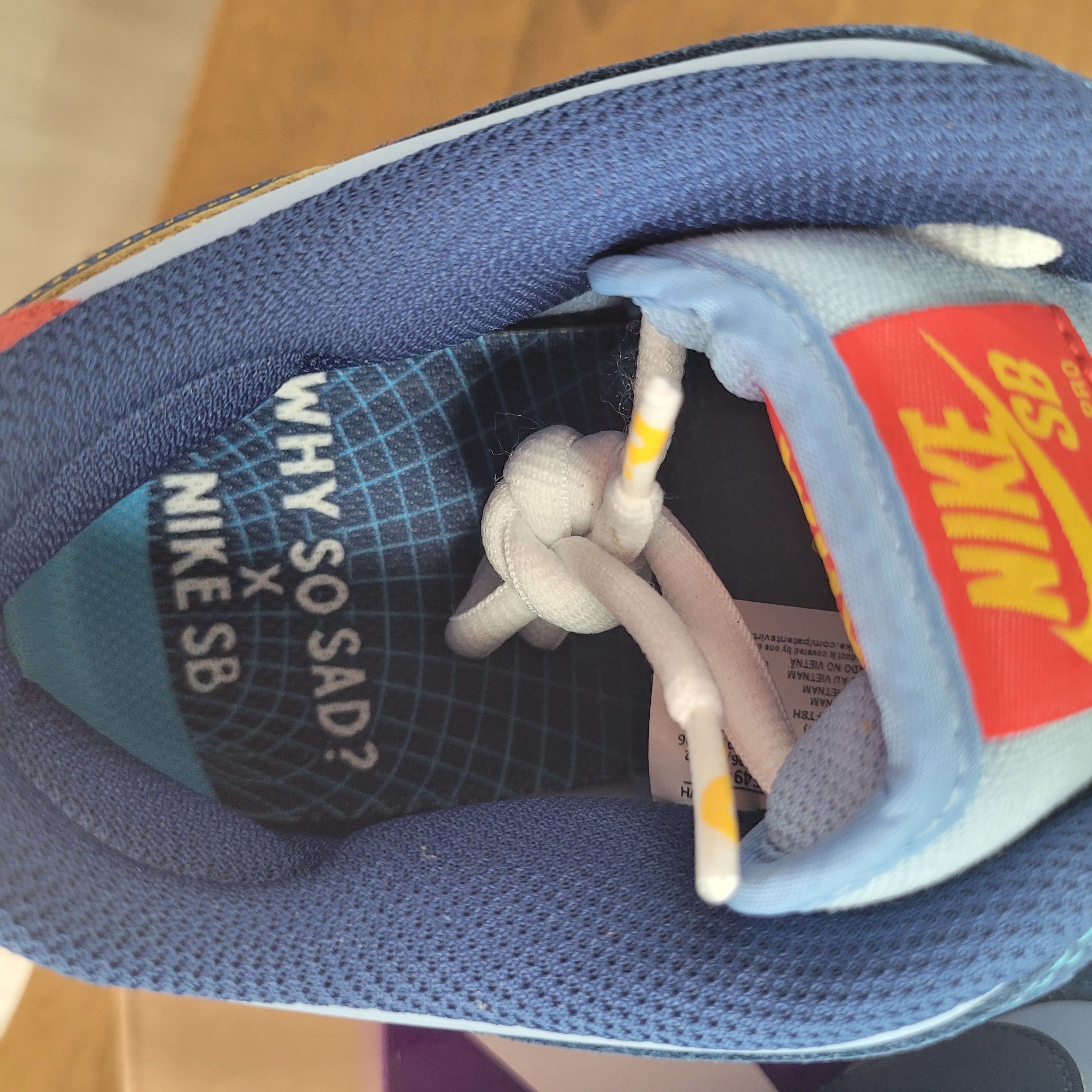 Nike x Why So Sad? SB Dunk Low Pro Coastal Blue 착용 스타일 - 5