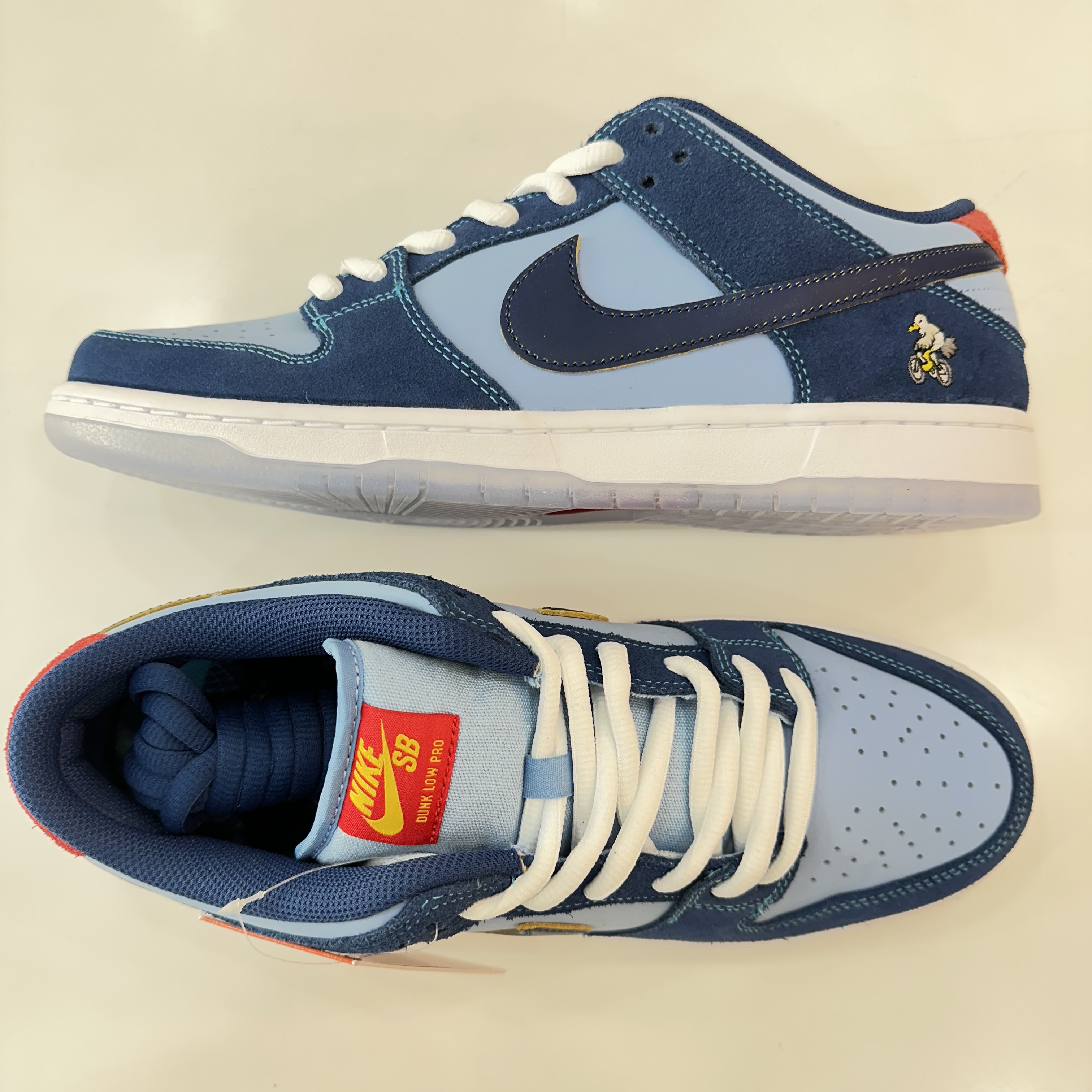 Nike x Why So Sad? SB Dunk Low Pro Coastal Blue 착용 스타일