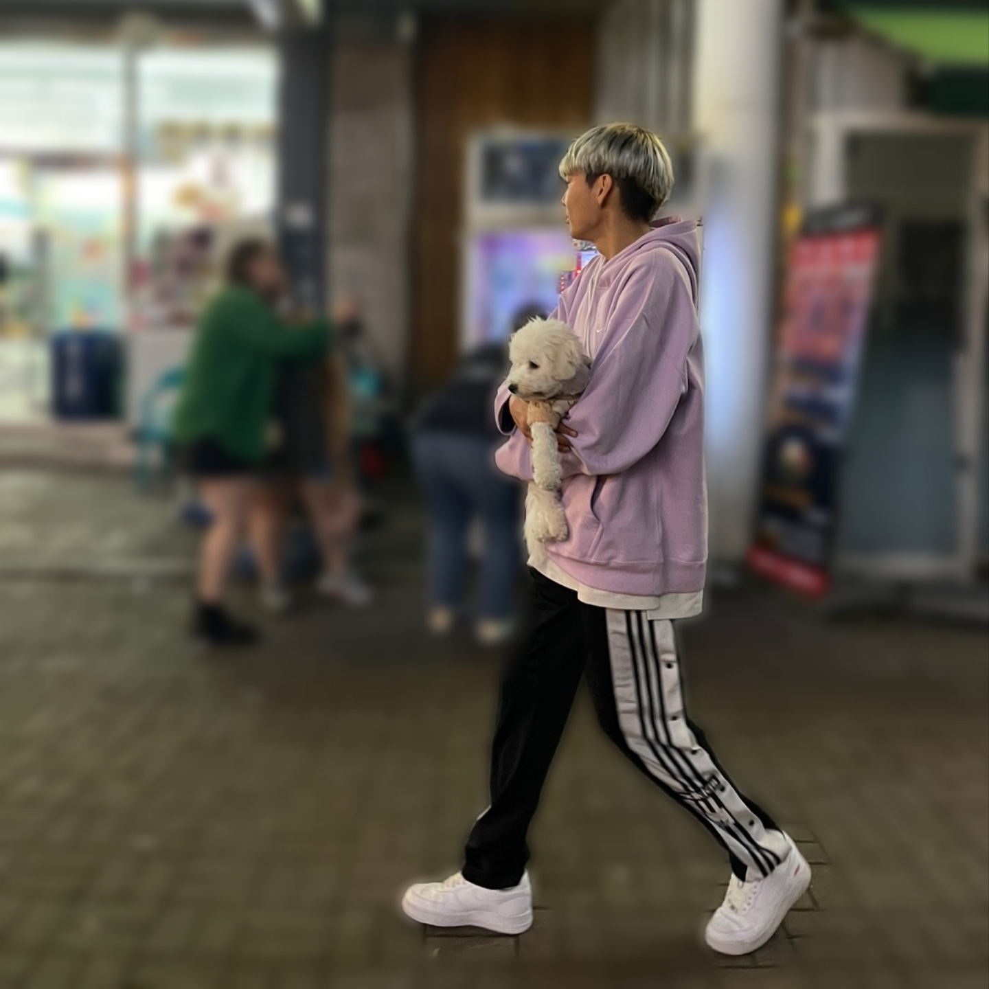 Nike x Supreme Air Force 1 Low White, Nike NRG Solo Swoosh Fleece Hoodie Doll - US/EU 착용 스타일